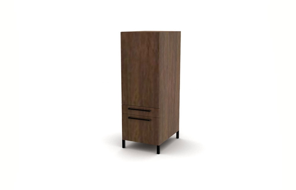 Veneer Storage Cabinet with Door/Tray/File
