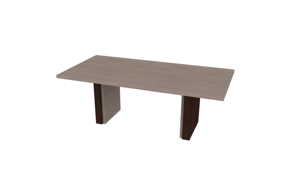 42"x84" Rectangular Small Meeting Table with Block Base