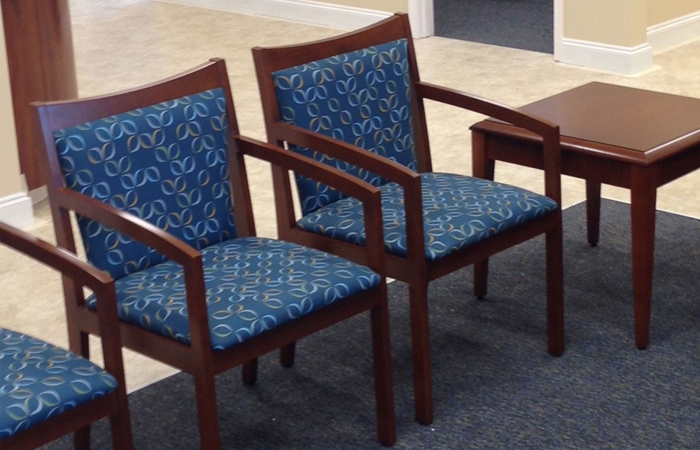Indiana Furniture CoastalCommFedCreditUnion Delphi MaderaOccTable Install