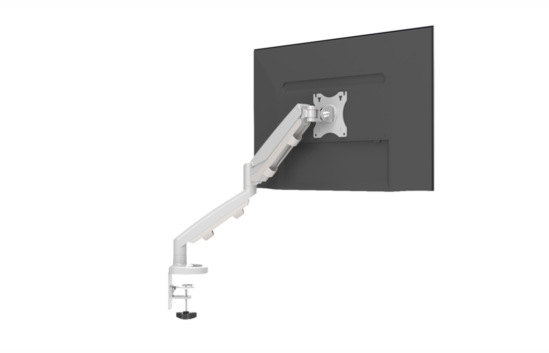 Indiana Furniture Single Monitor Arm 01-MLEDGE1 Attachment Back View