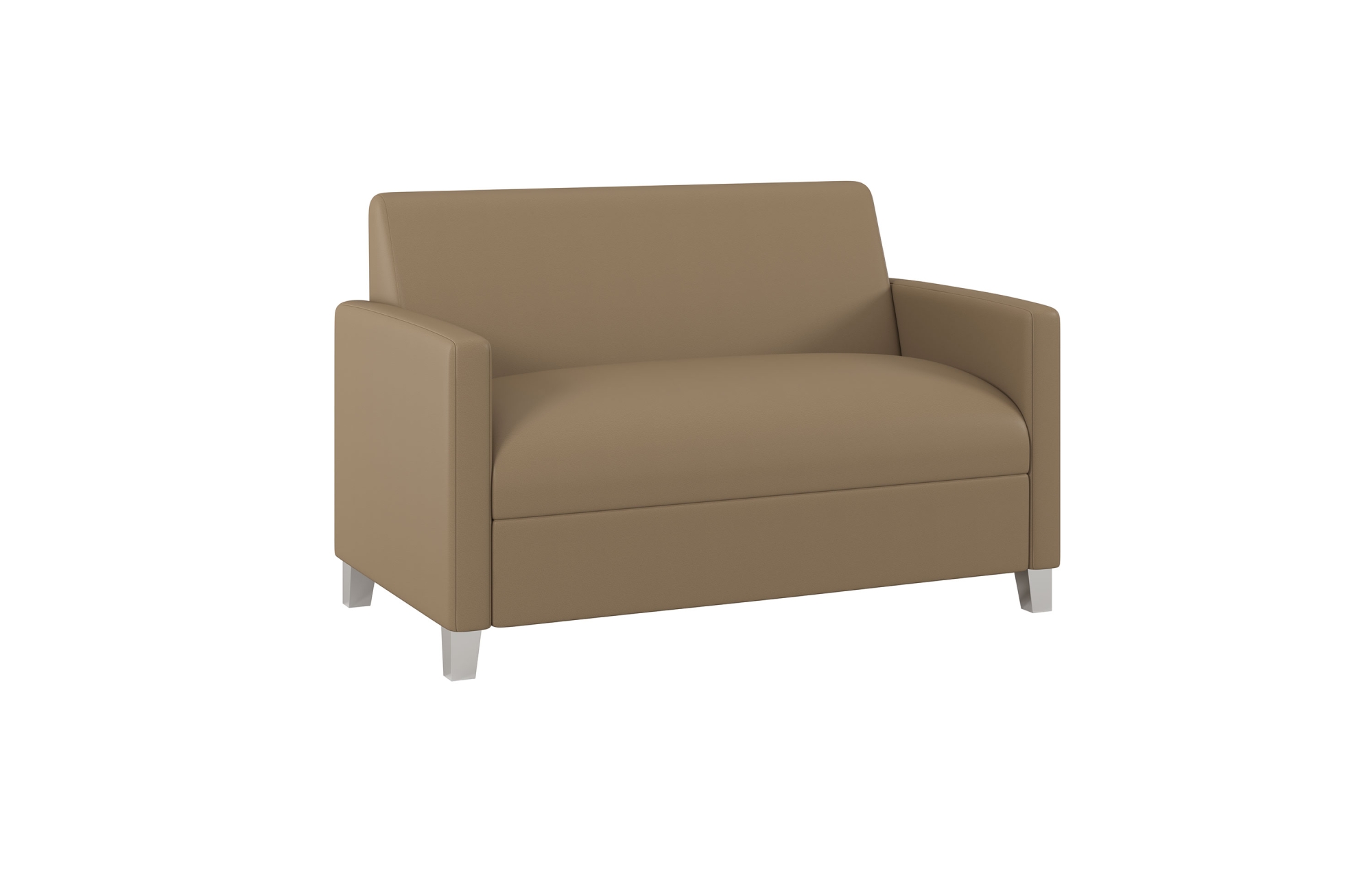 Indiana Furniture Bliss Settee GreenHides Sierra Pebble