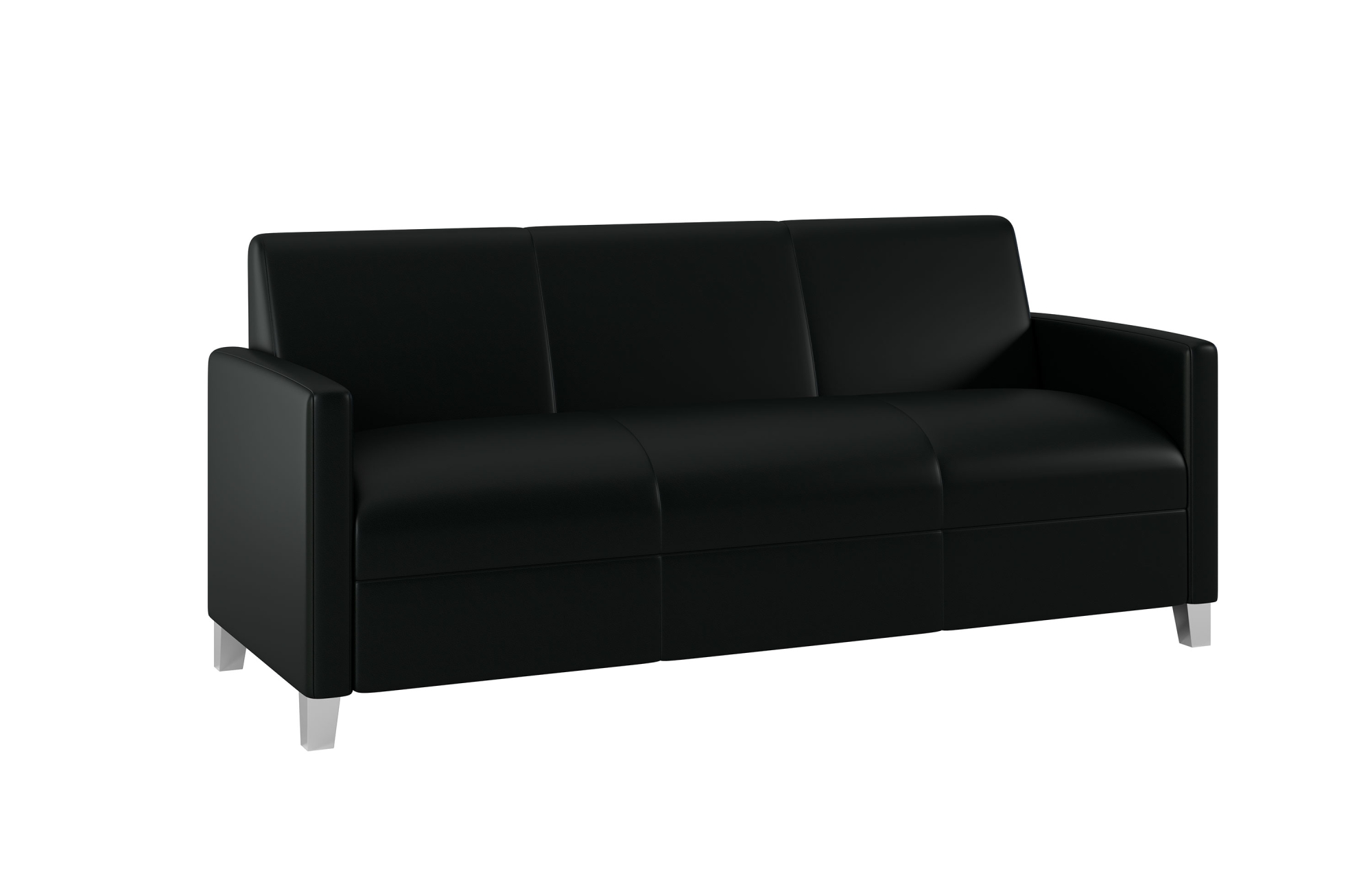 Indiana Furniture Bliss Sofa GreenHides Sierra Black
