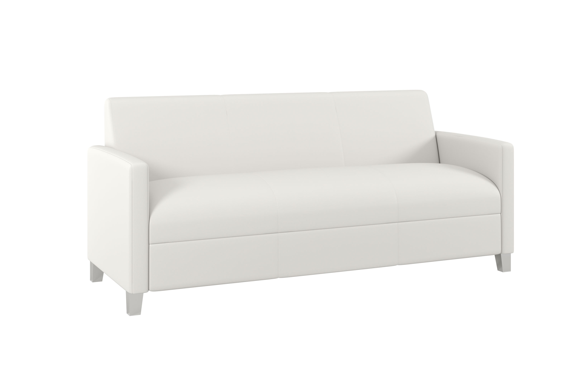 Indiana Furniture Bliss Sofa GreenHides Sierra White