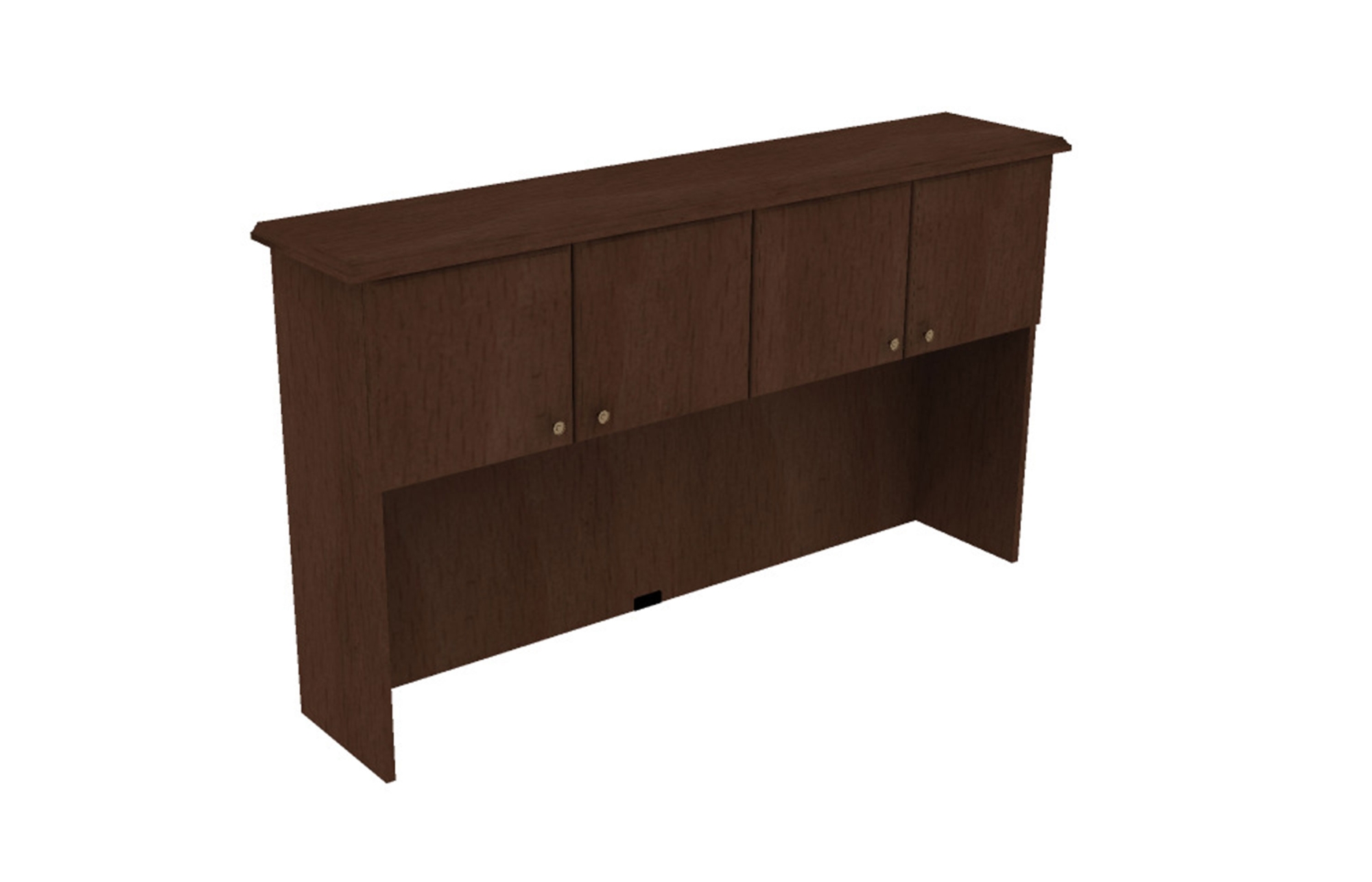 15x72 Surface Mount Hutch with Four Doors