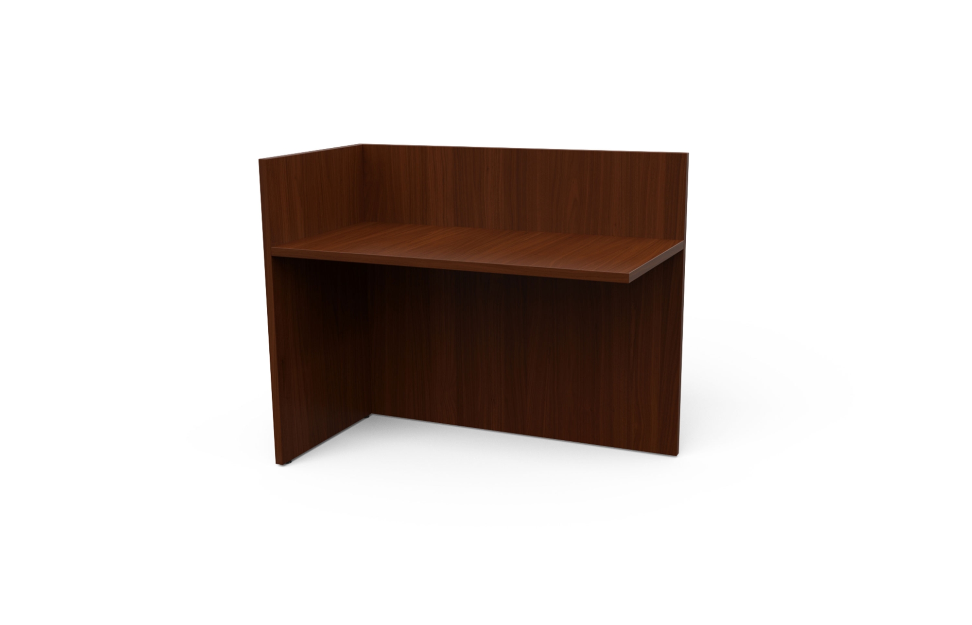 Reception Desk Return Shell (Left: 62-2536RSLF, 62-2542RSLF, 62-2548RSLF, 62-2554RSLF, 62-2560RSLF; Right: 62-2536RSRF, 62-2542RSRF, 62-2548RSRF, 62-2554RSRF, 62-2560RSRF)