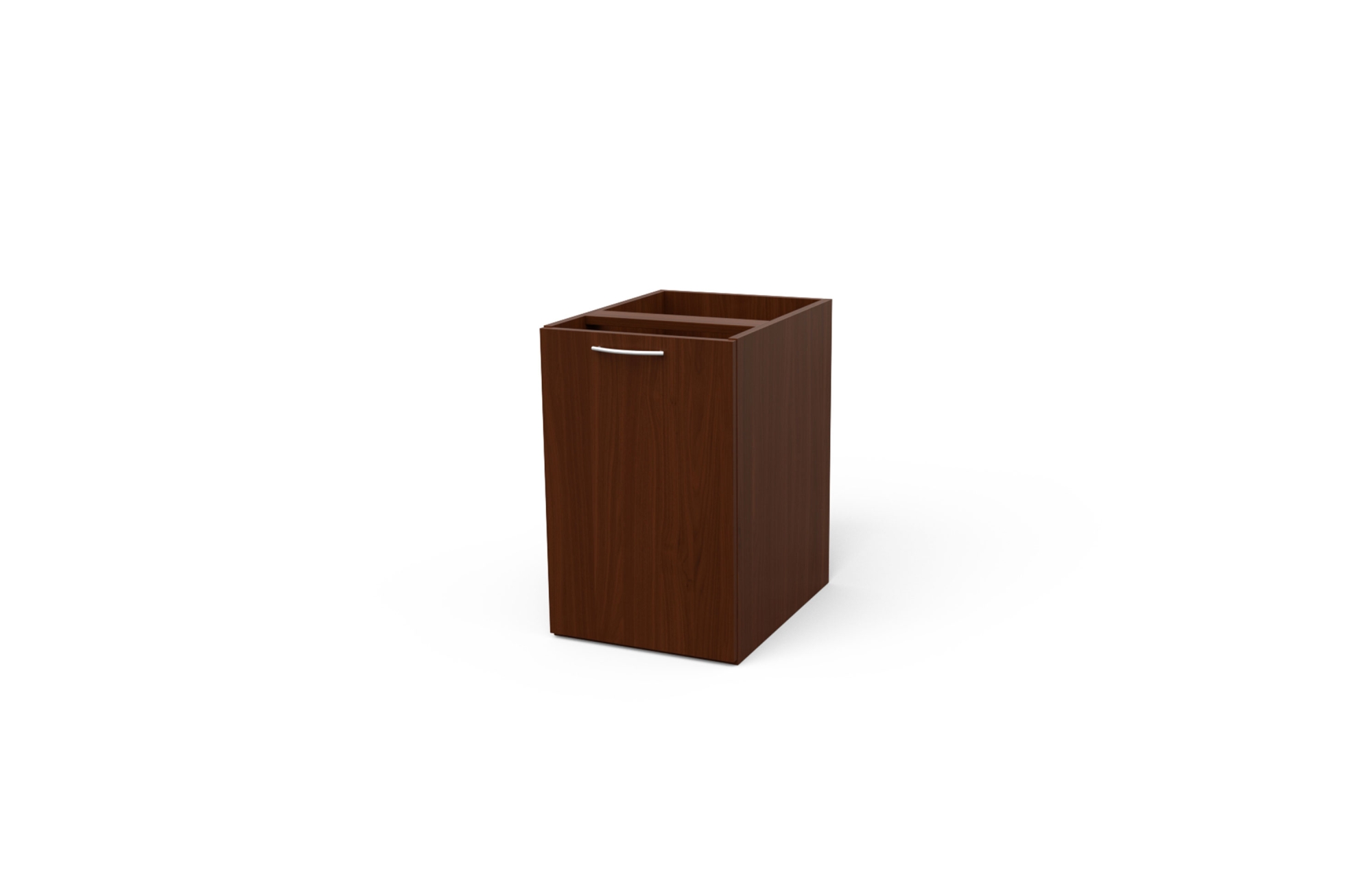 Modular Pedestal with Single Door Bookcase (Left: 62-2418PD4L; Right: 62-2418PD4R)