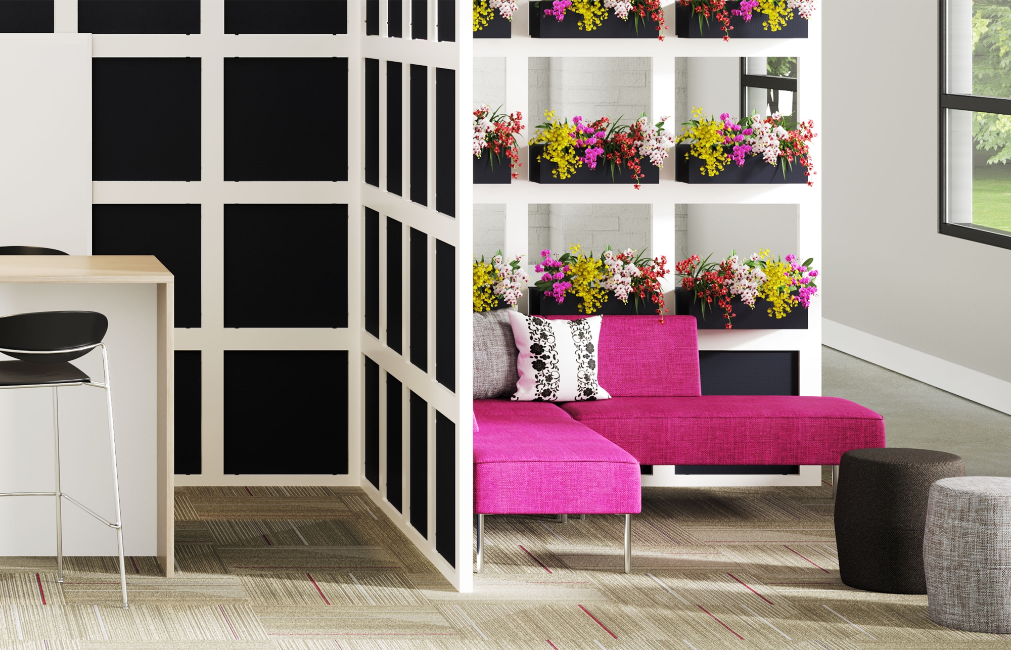 Indiana Furniture KickStart Square-One CanvasWorkTable Toby