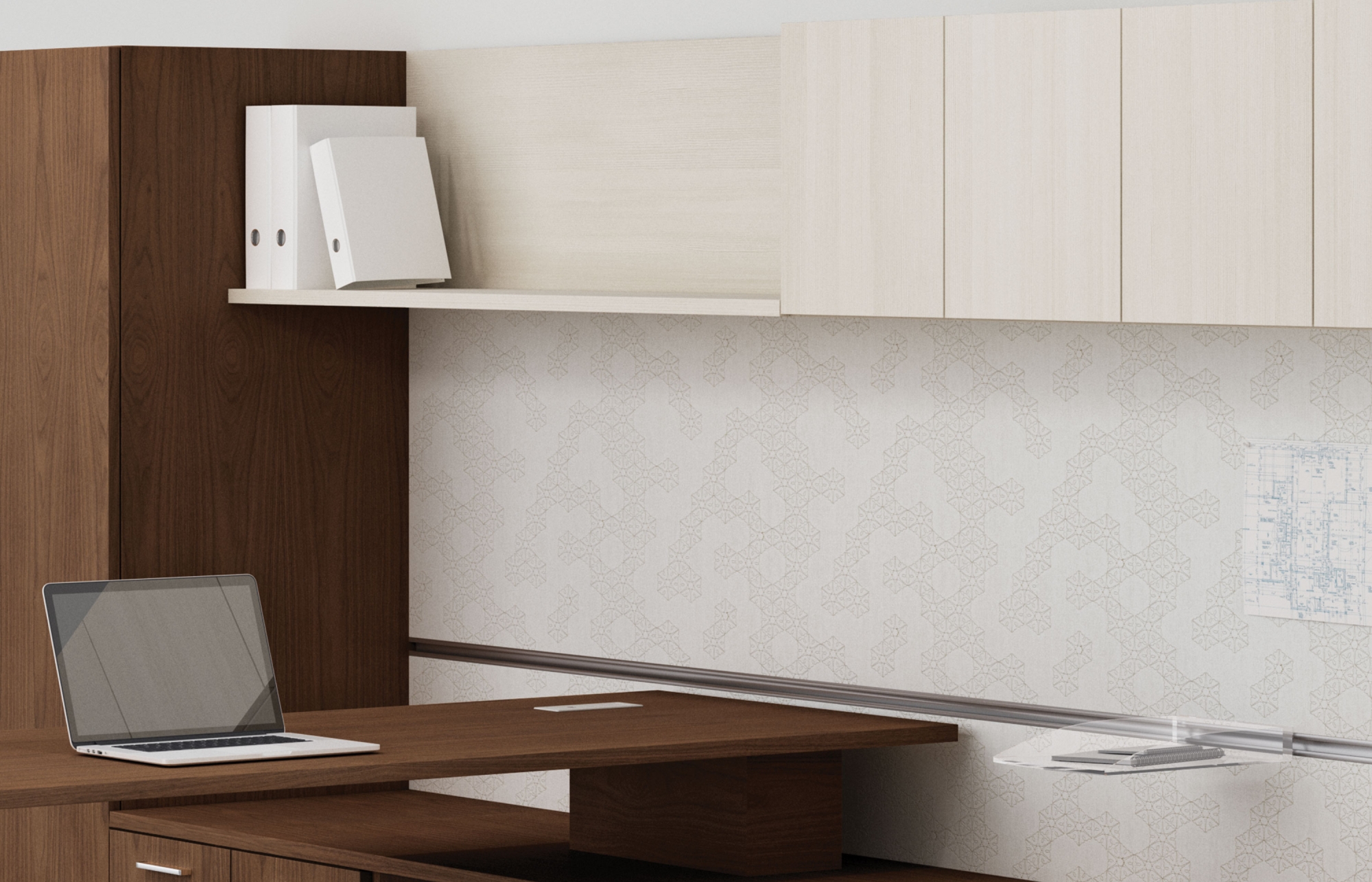 Indiana Furniture L-Shelves CanvasGesso ToolRail