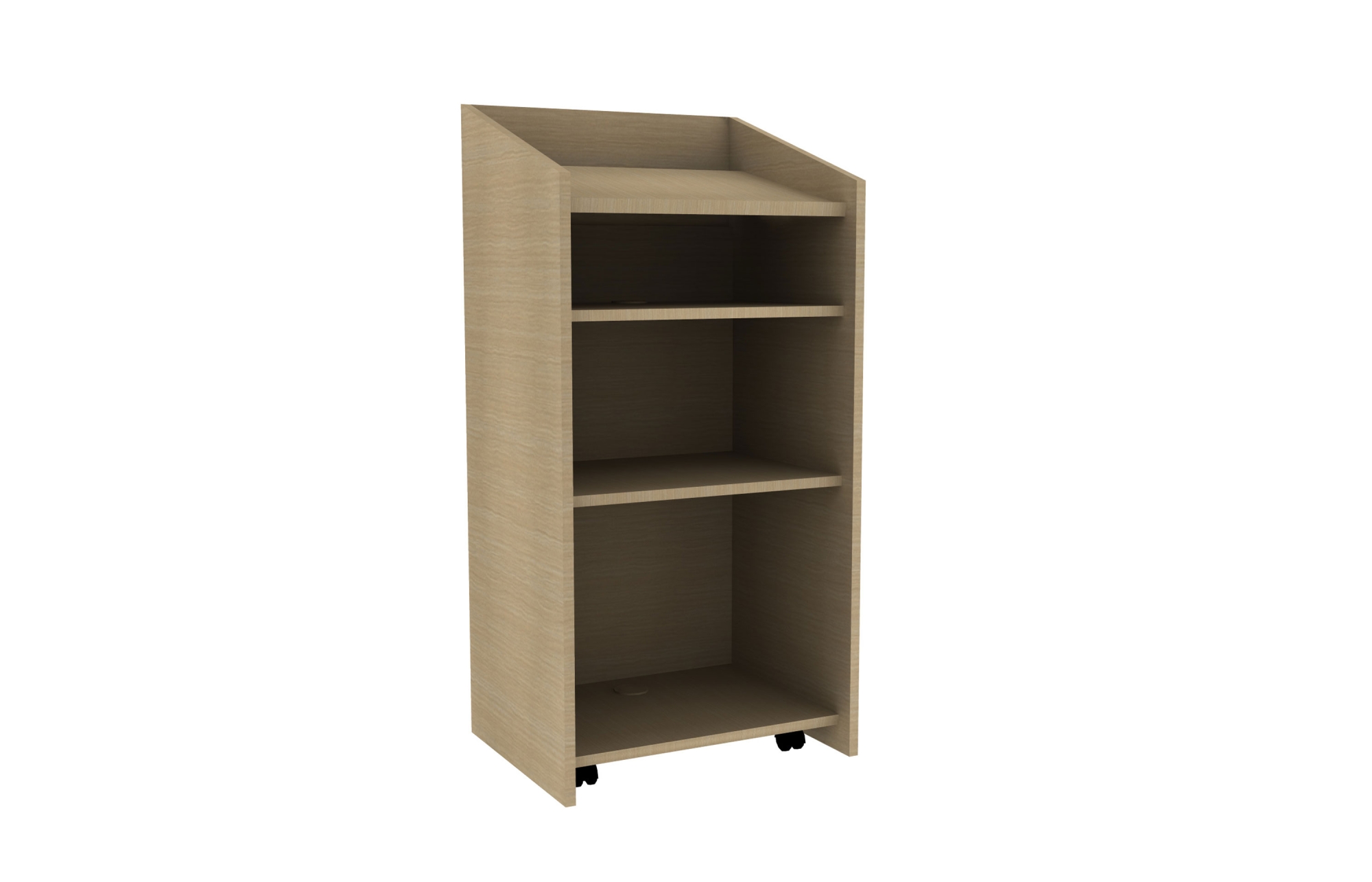 Indiana Furniture One10 Lectern Oak Riftwood