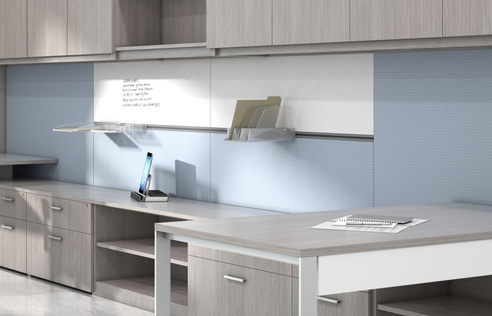 Indiana Furniture ToolRail Canvas-Gesso