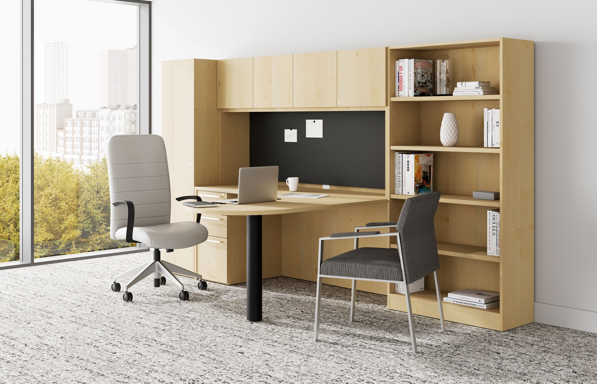 Indiana Furniture Canvas-Gesso DTop Clutch Marquee ArmCaps