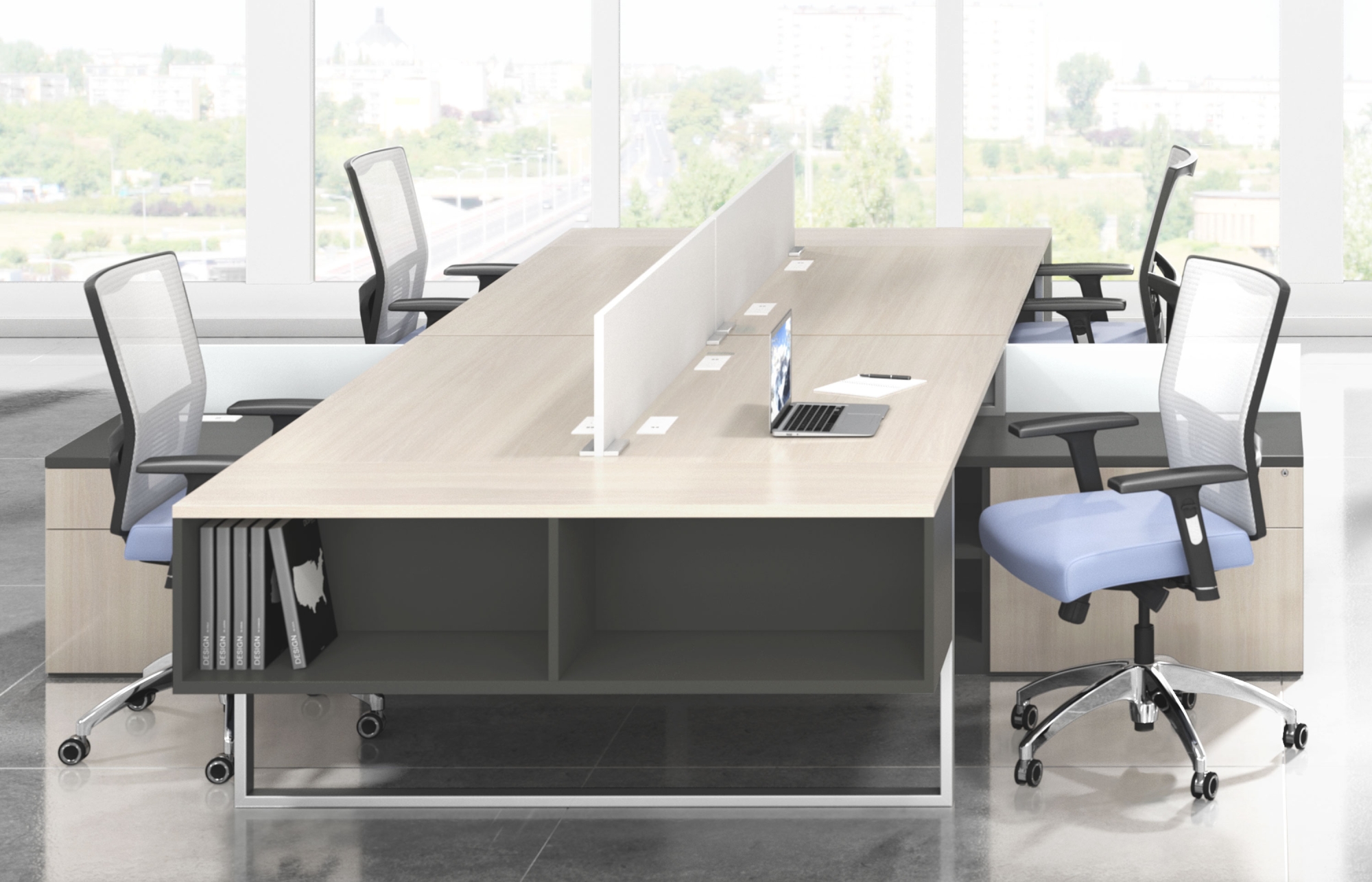 Indiana Furniture Canvas-Gesso QuadStation Joy Single