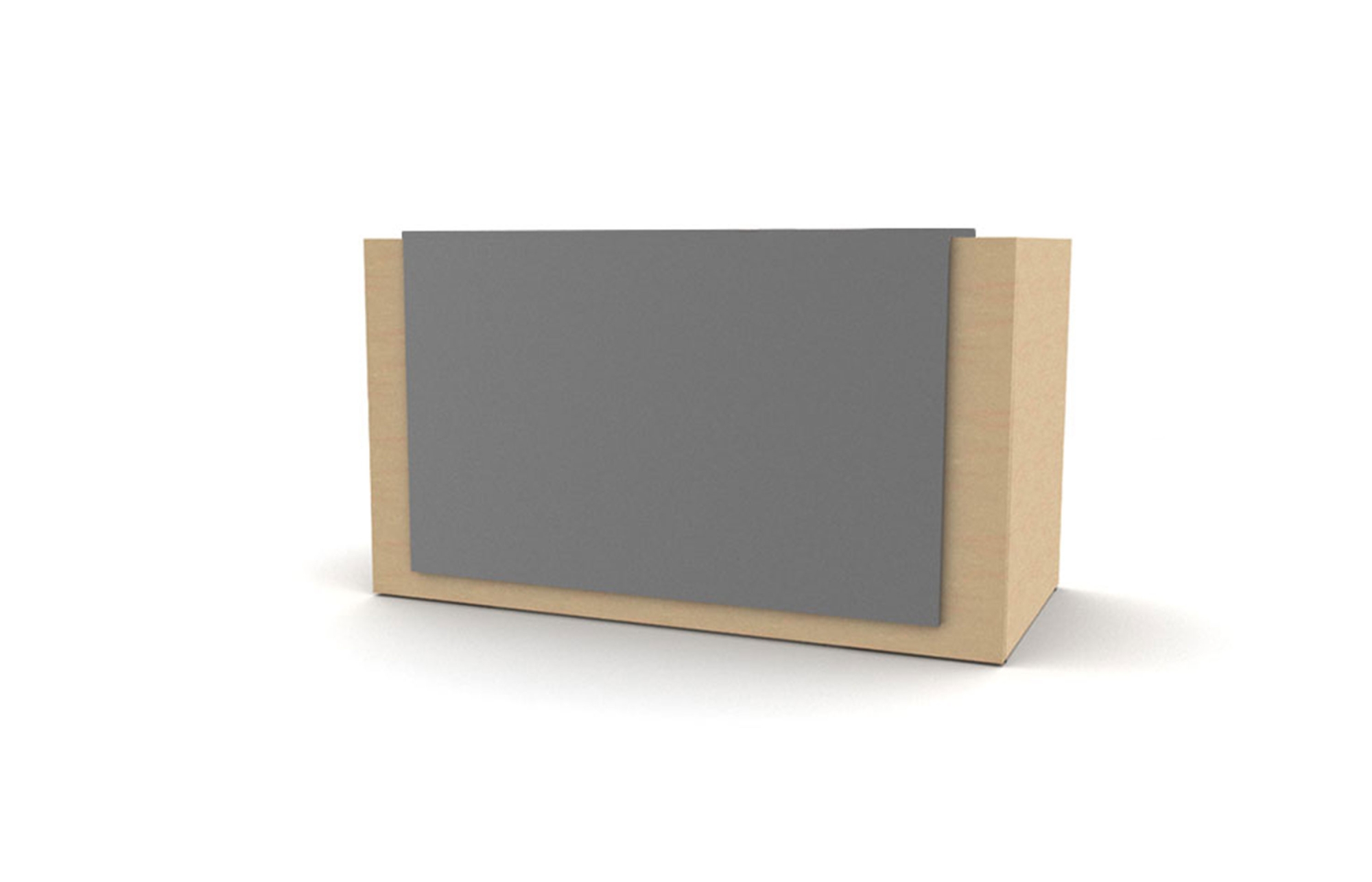 Centered Waterfall Transaction Kits with Paper Slots (64-1224TKS, 64-1230TKS, 64-1236TKS, 64-1242TKS, 64-1254TKS, 64-1260TKS, 64-1266TKS, 64-1272TKS, 64-1278TKS, 64-1284TKS)