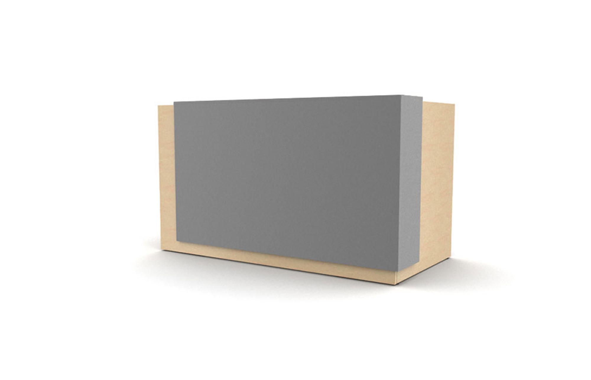 Left Corner Waterfall Transaction Kits with Paper Slots (64-1224CTKSL, 64-1230CTKSL, 64-1236CTKSL, 64-1242CTKSL, 64-1248CTKSL, 64-1254CTKSL, 64-1260CTKSL, 64-1266CTKSL, 64-1272CTKSL, 64-1278CTKSL, 64-1284CTKSL, 64-1290CTKSL)