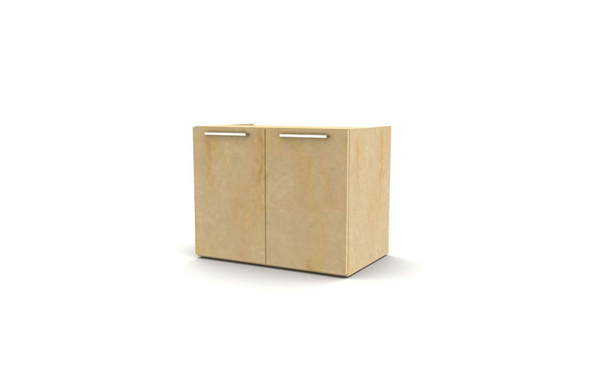 Modular Pedestals with Door Bookcase (66-2430DB, 66-2436DB)