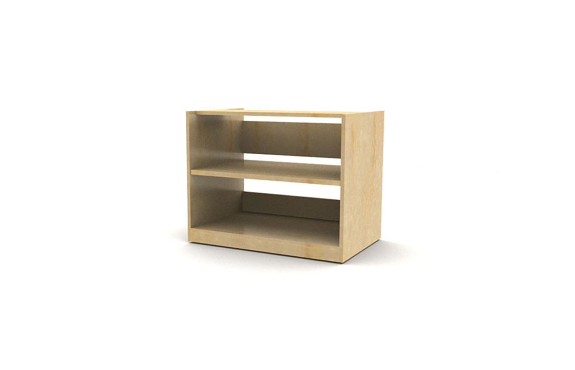 Modular Pedestals with Open Storage (66-2430MBC, 66-2436MBC)