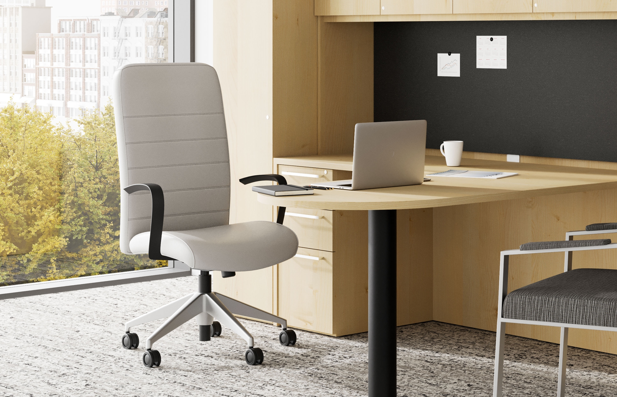 Indiana Furniture Clutch Canvas-Gesso Marquee