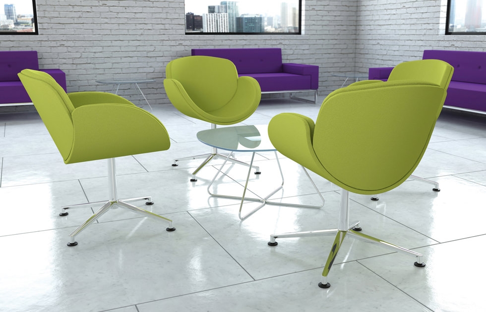 Indiana Furniture EdgeDesign Spirit SingleGreenSeatGroup Hub