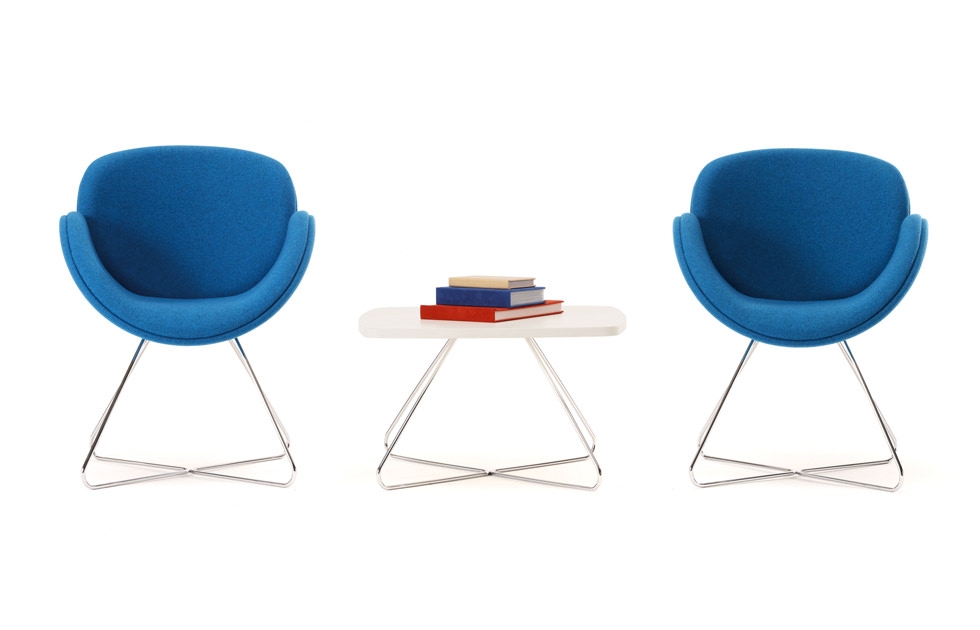 Indiana Furniture EdgeDesign Spirit TwoSingleBlueSeat