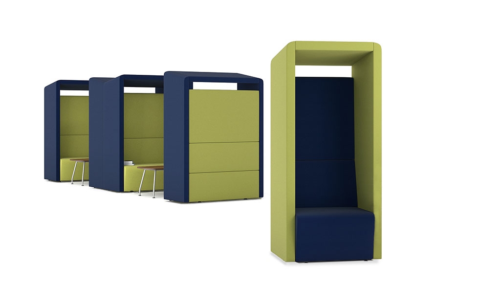 Indiana Furniture FifteenPods OneAndTwoSeatPods Contrasting