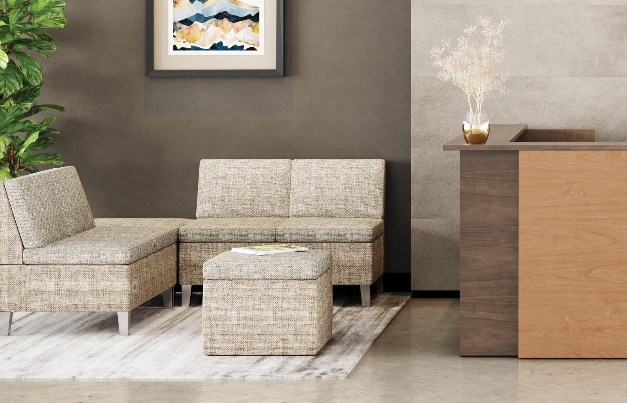 Indiana Furniture Isla CanvasReception