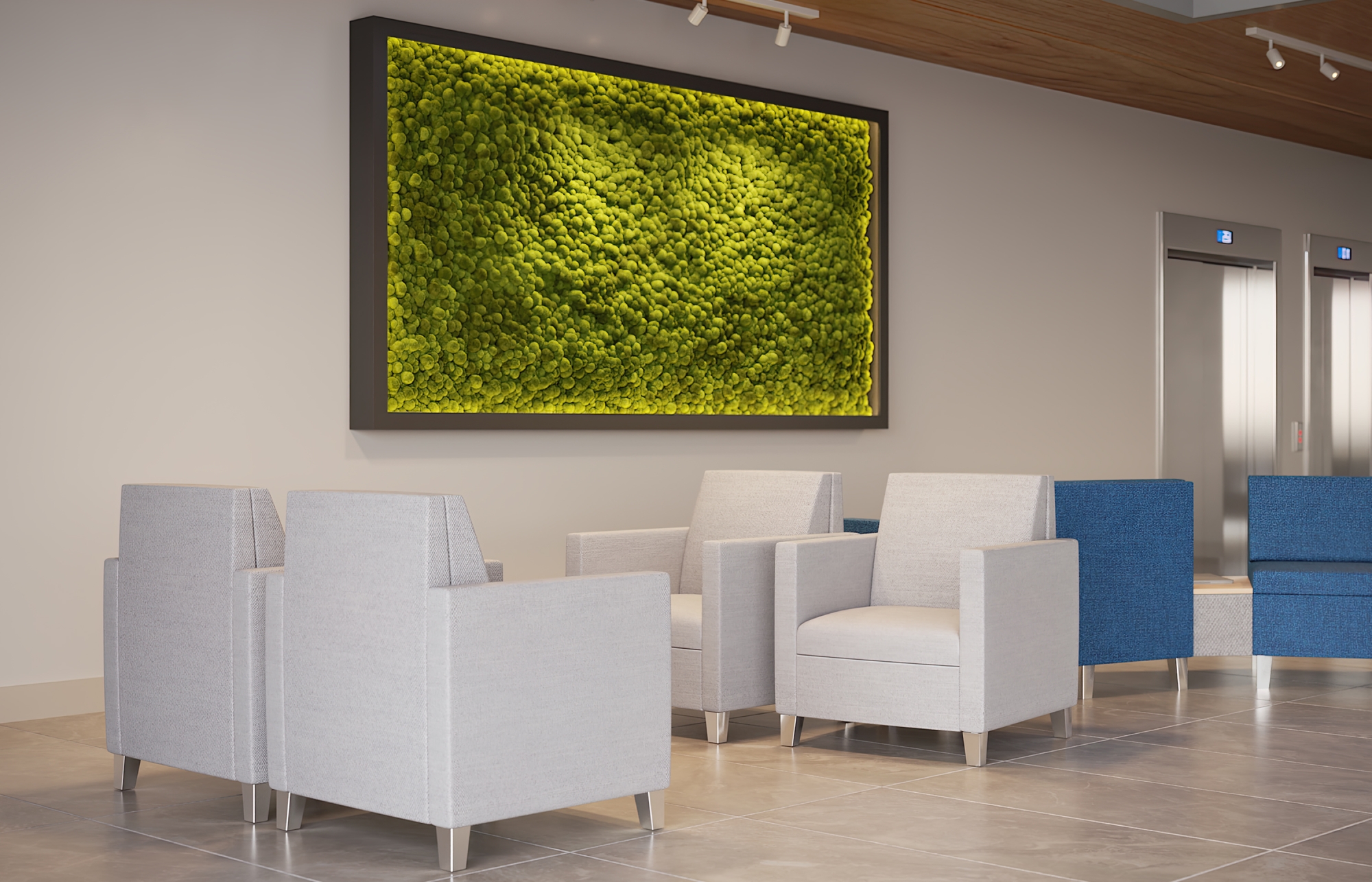 Indiana Furniture Isla ClubChairSetting Cream