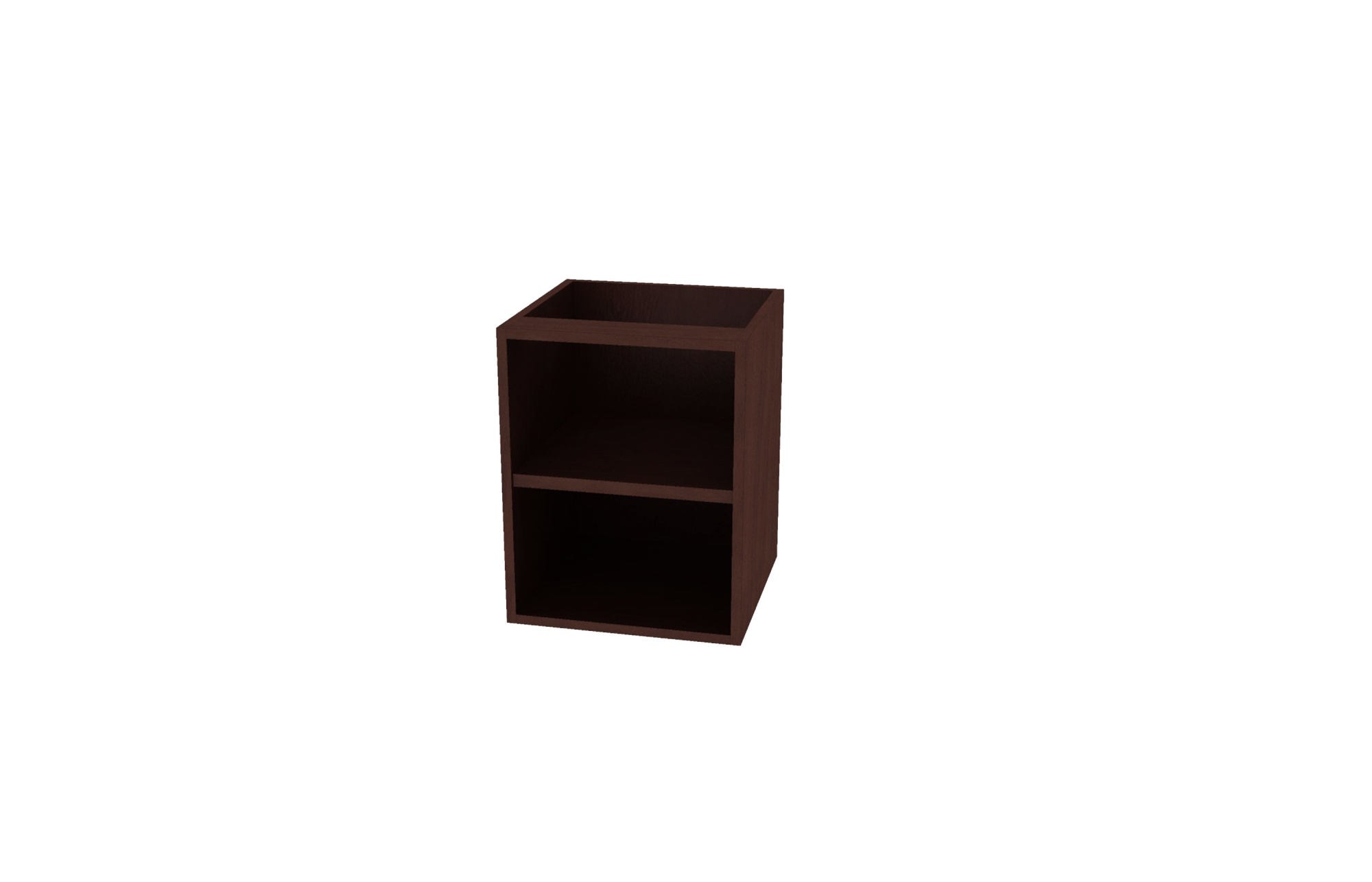 18"x18" Modular Storage with Open Bookcase (46-1818MBC)