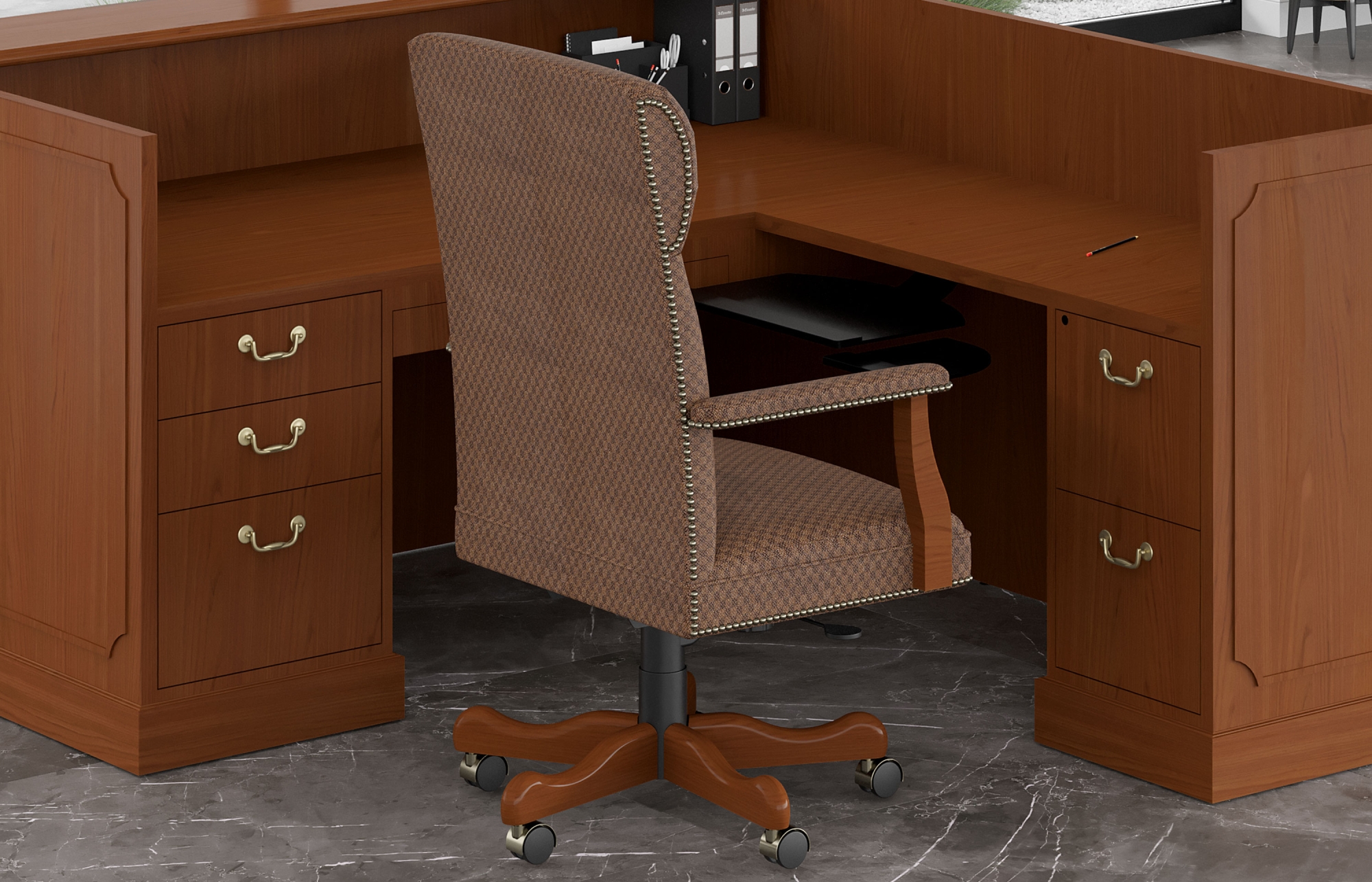 Indiana Furniture Jefferson Reception Kennerly PillowBack