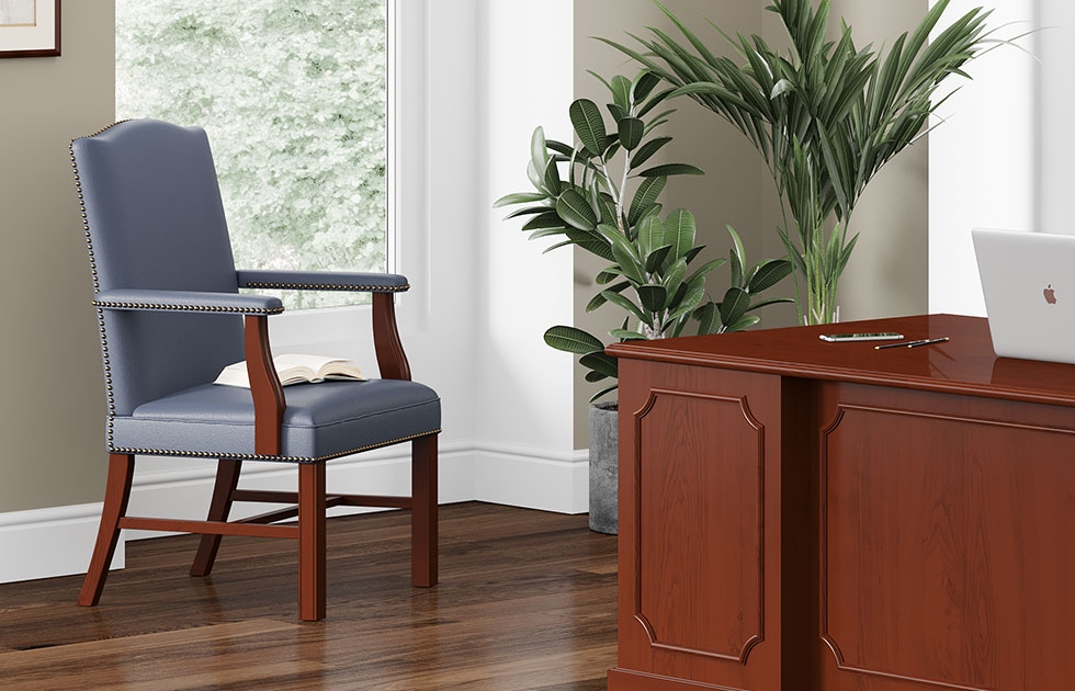 Indiana Furniture, Seating, Handsome styling with elegant detailing makes Kennerly a mainstay for today’s traditional