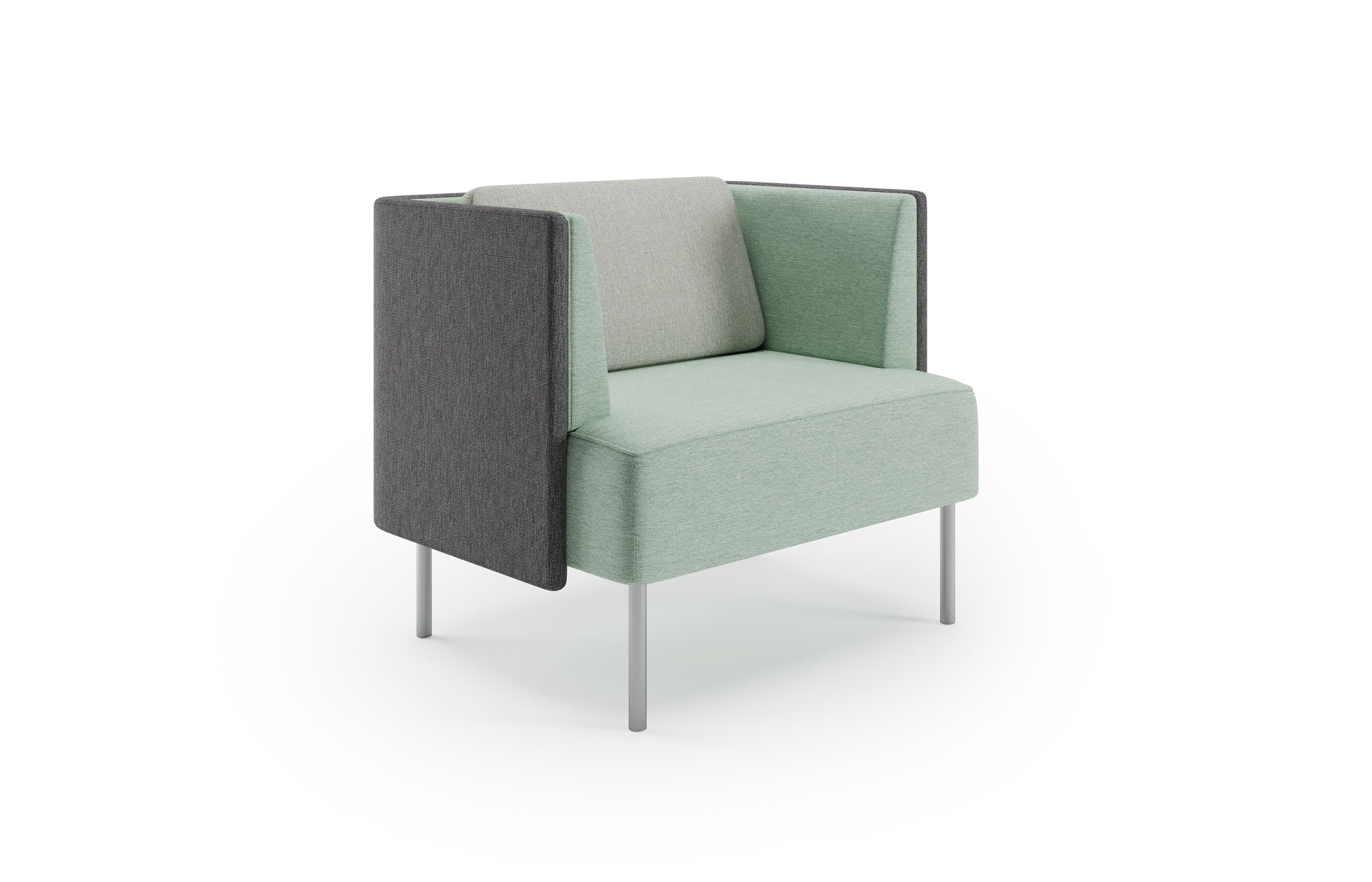 Indiana Furniture KickStart ClubChair ContrastingFabrics