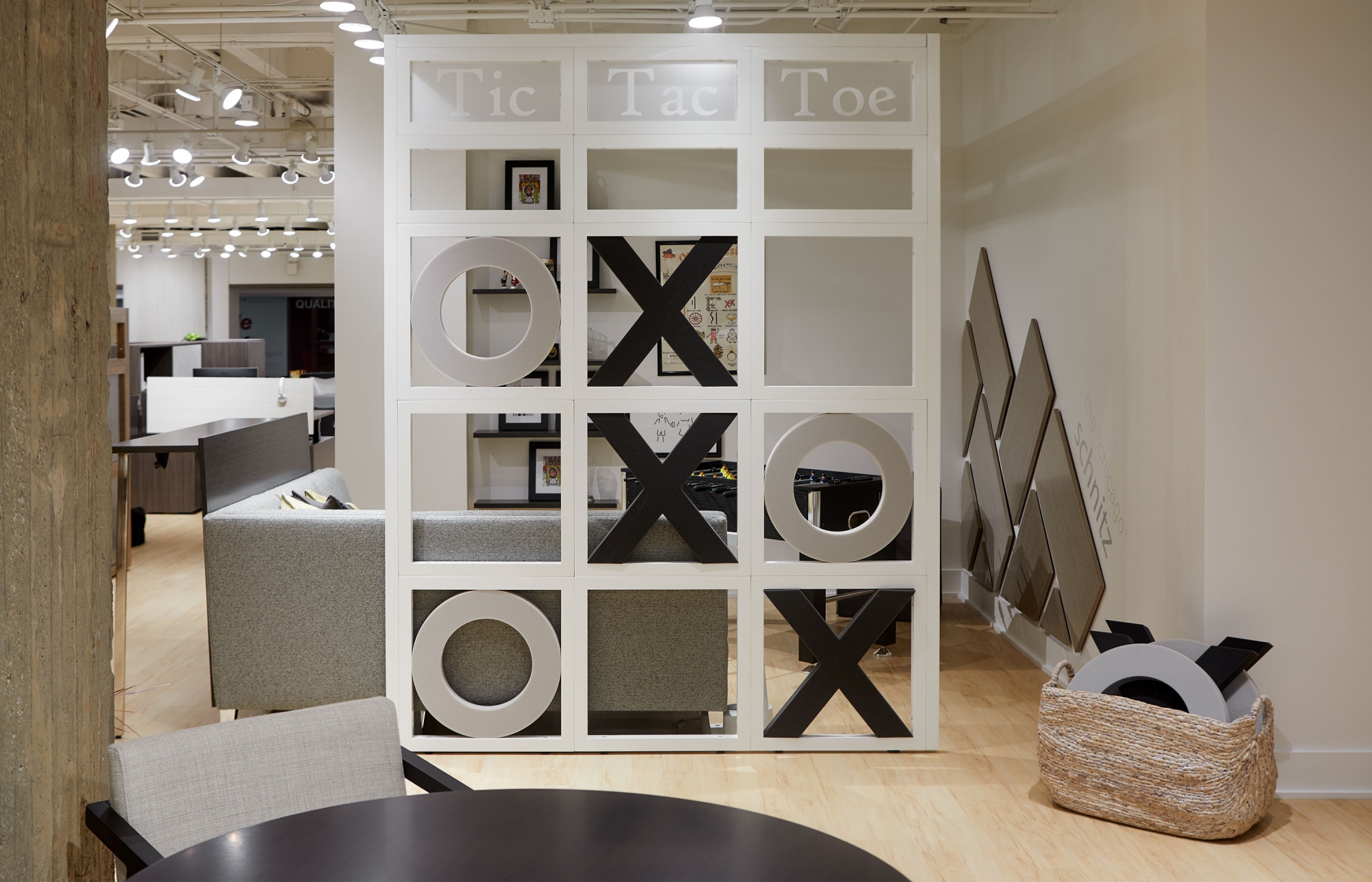 Indiana Furniture NeoCon 2018 SquareOne Isla FloatingShelves Britta