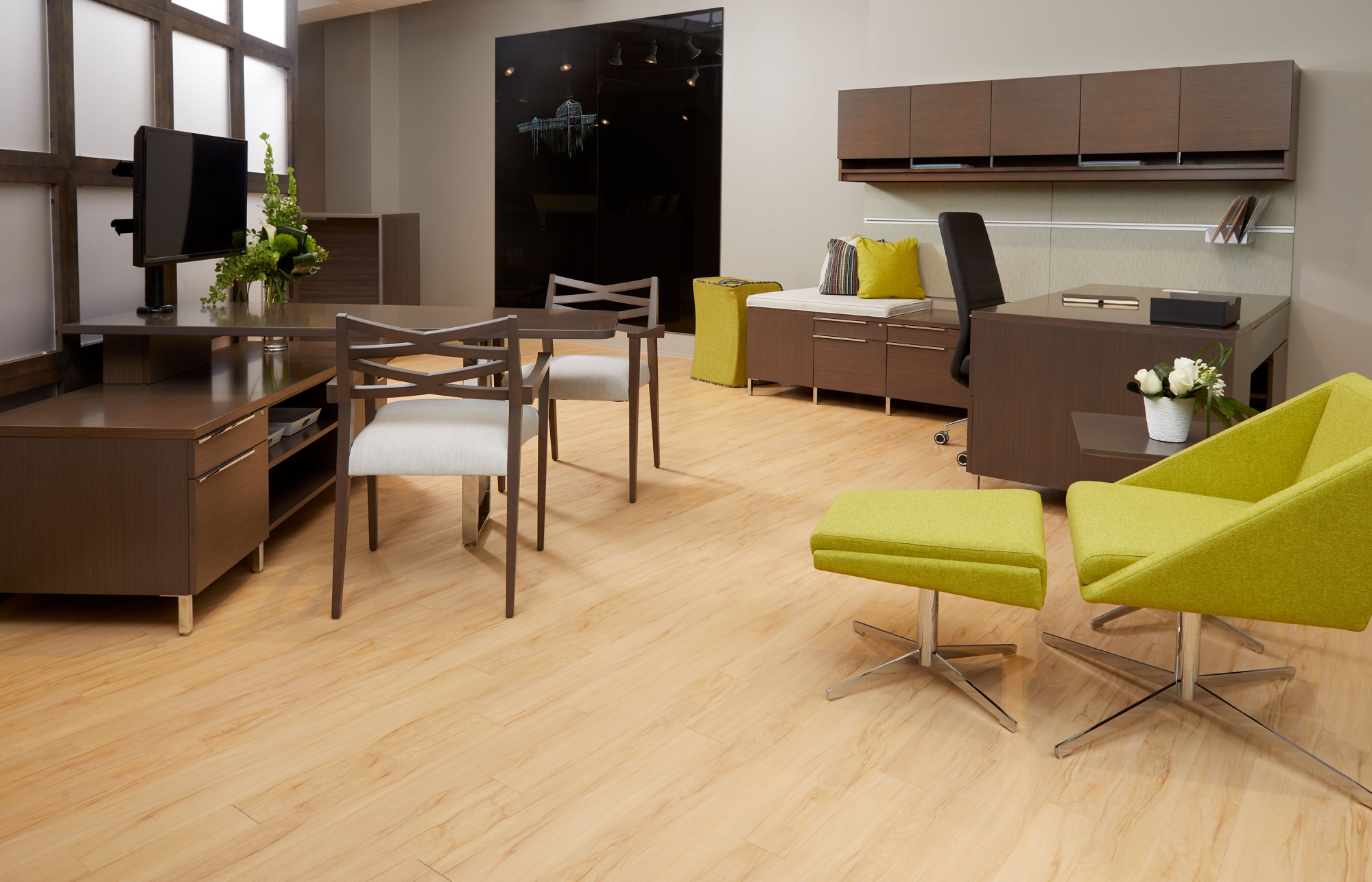 Indiana Furniture NeoCon 2019 Canvas-Gesso Studio Bailey BowTie