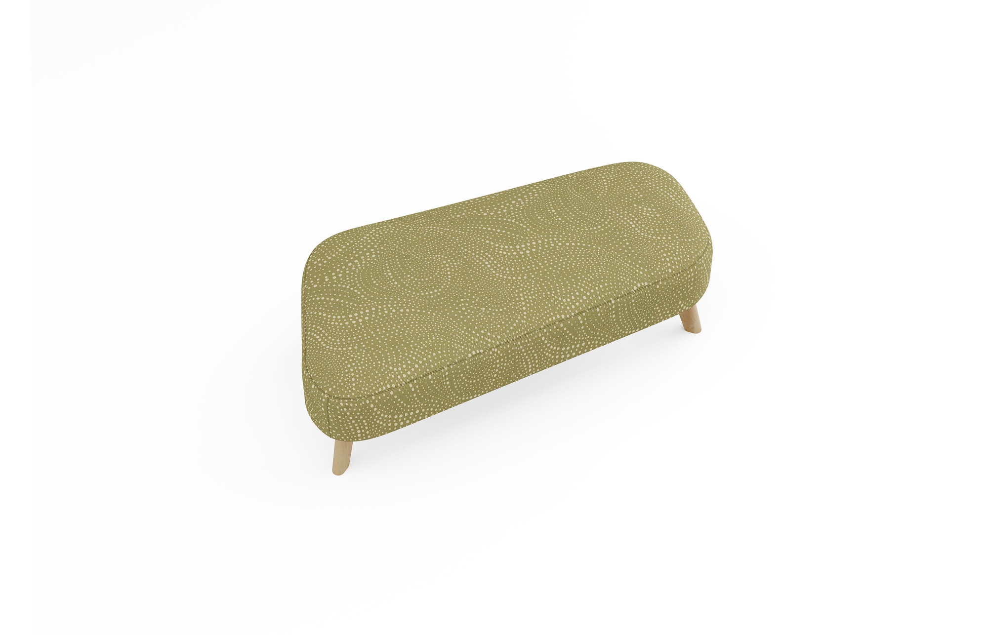 Indiana Furniture Polka PLK03L 61x30 ArchitexWindWavePalmBeach