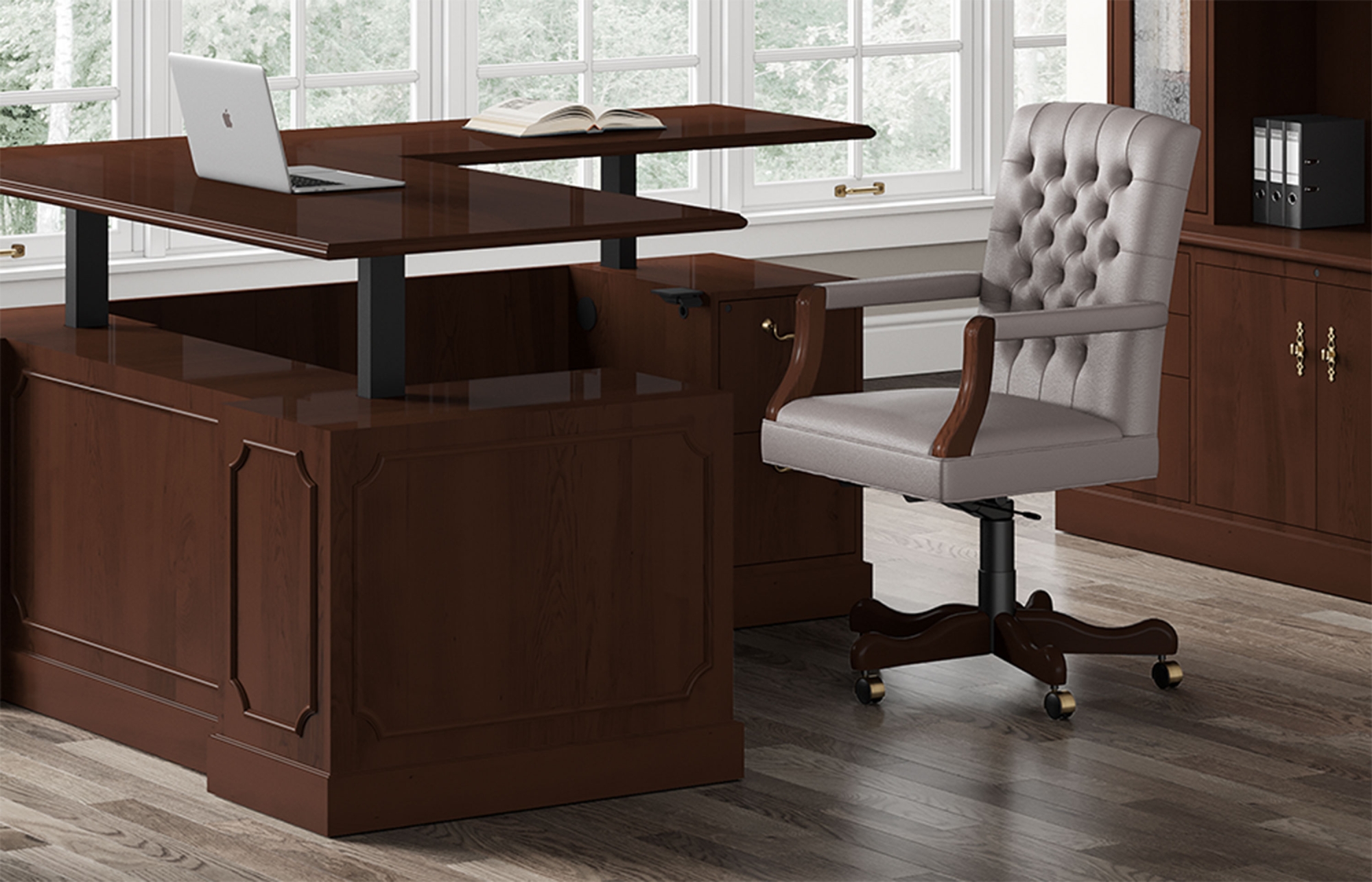 Indiana Furniture, Seating, Create a timeless foundation for office environments with traditional style that is classic and