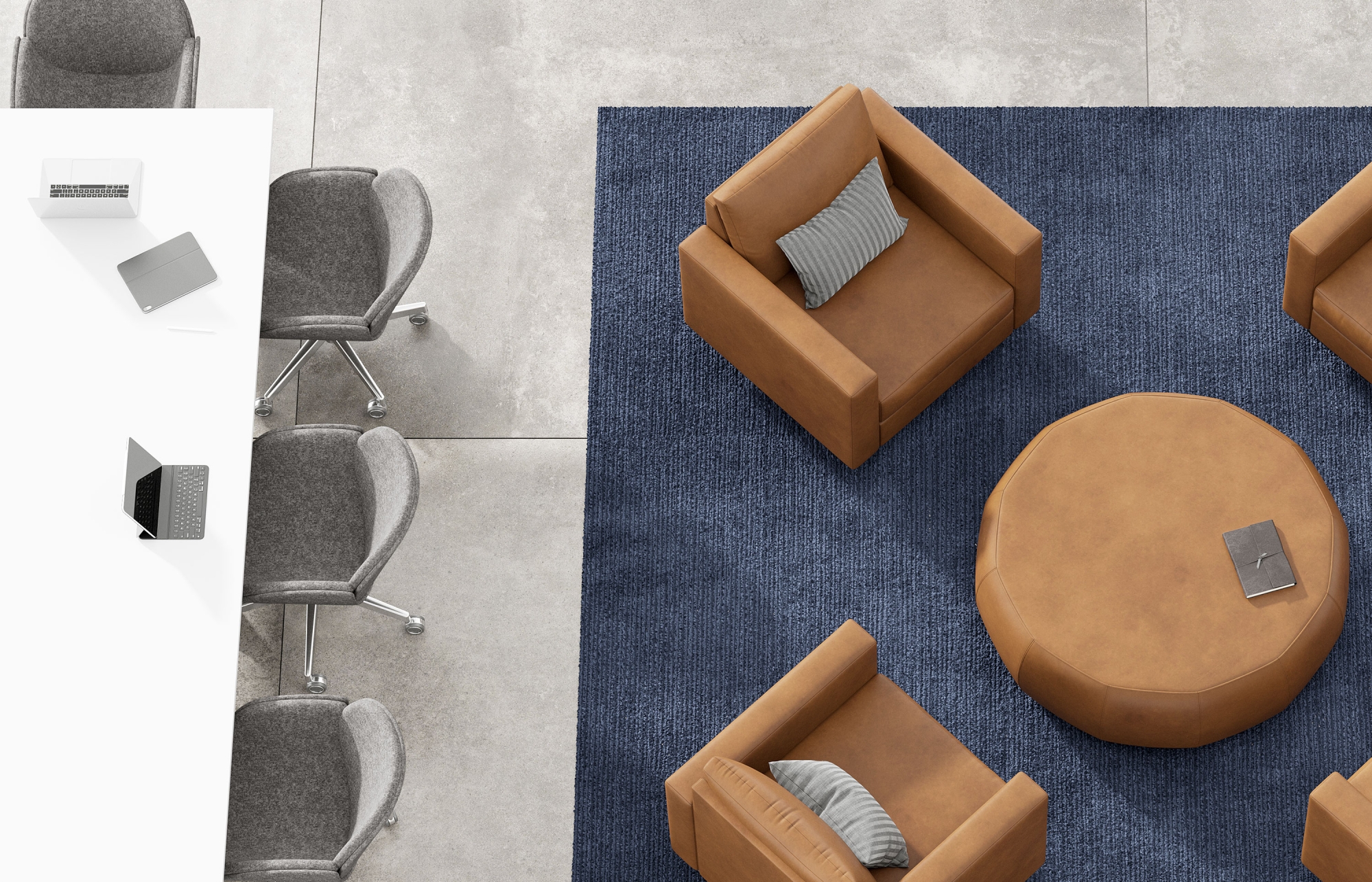 Indiana Furniture Spirit Plush Runna Tri-One Cush Overhead