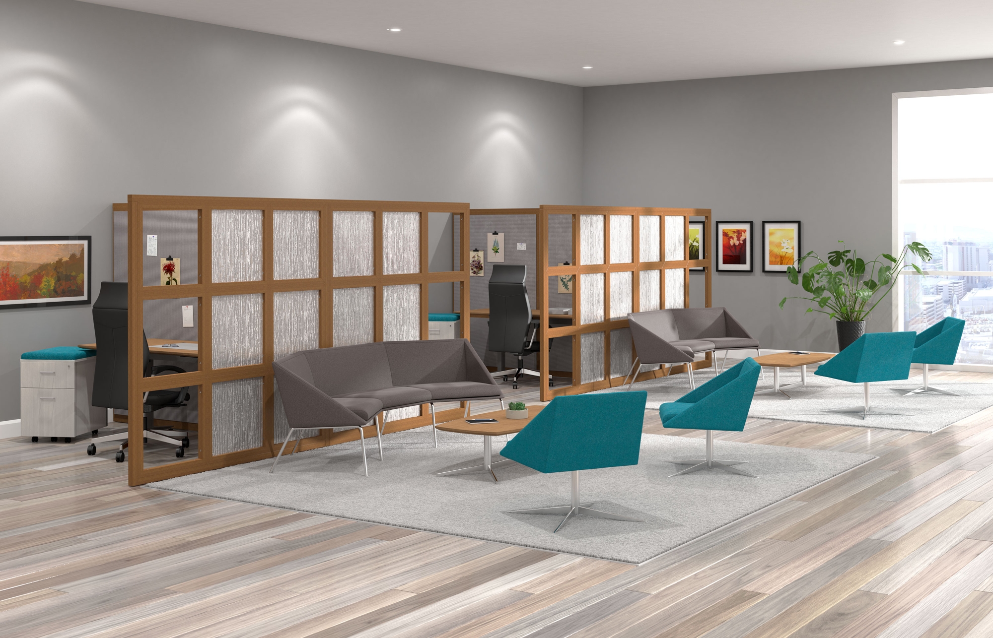 Indiana Furniture SquareOne Bailey Canvas-Gesso