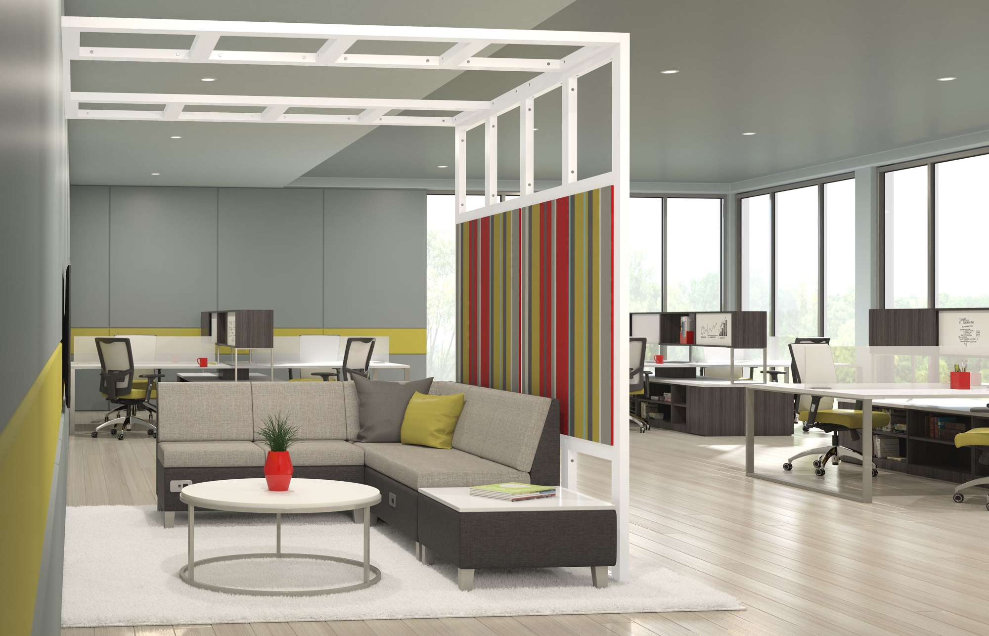 Indiana Furniture SquareOne IslaLounge Canvas Joy Jot