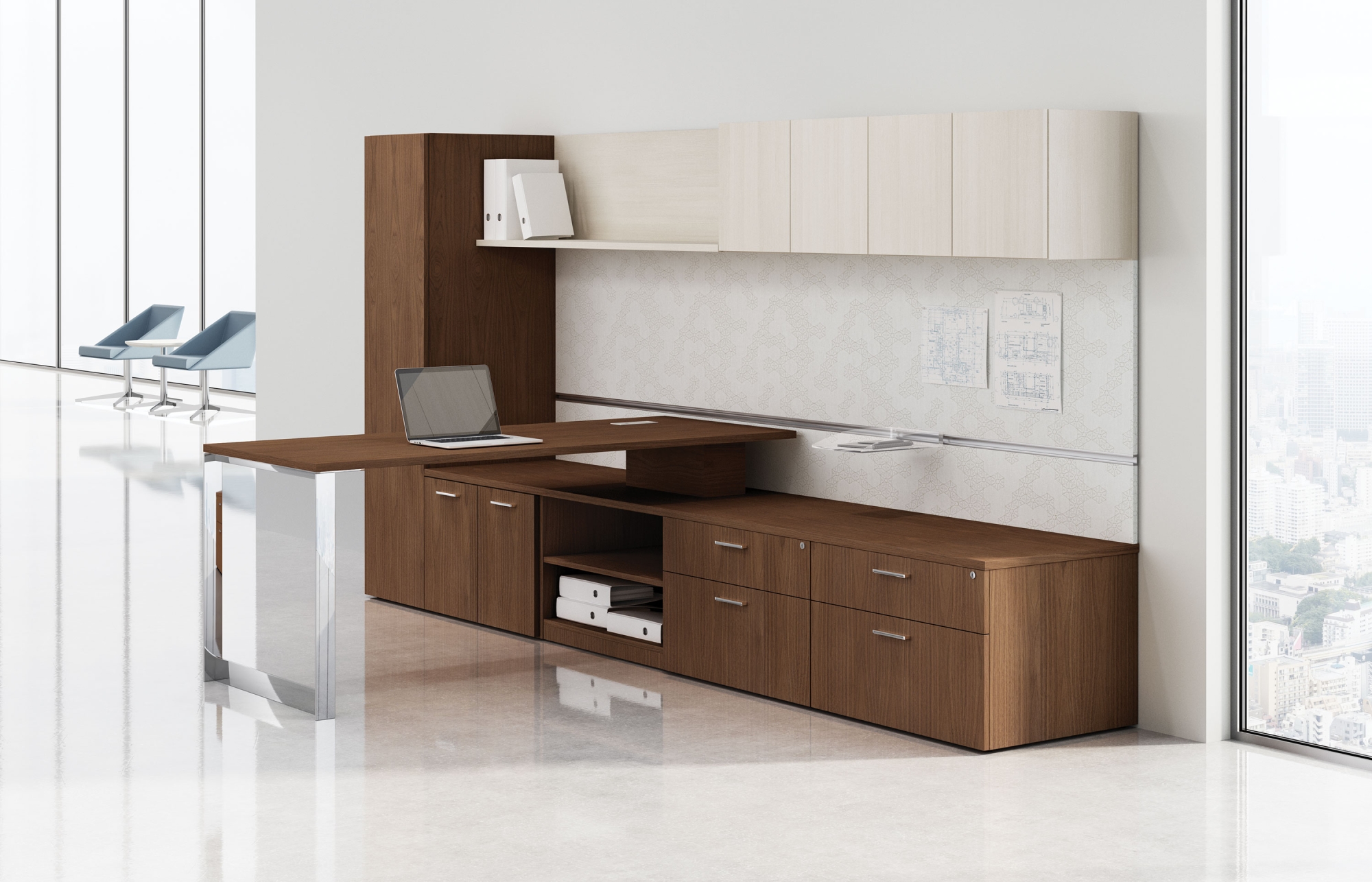 Indiana Furniture Canvas-Gesso BaileyChairs Table