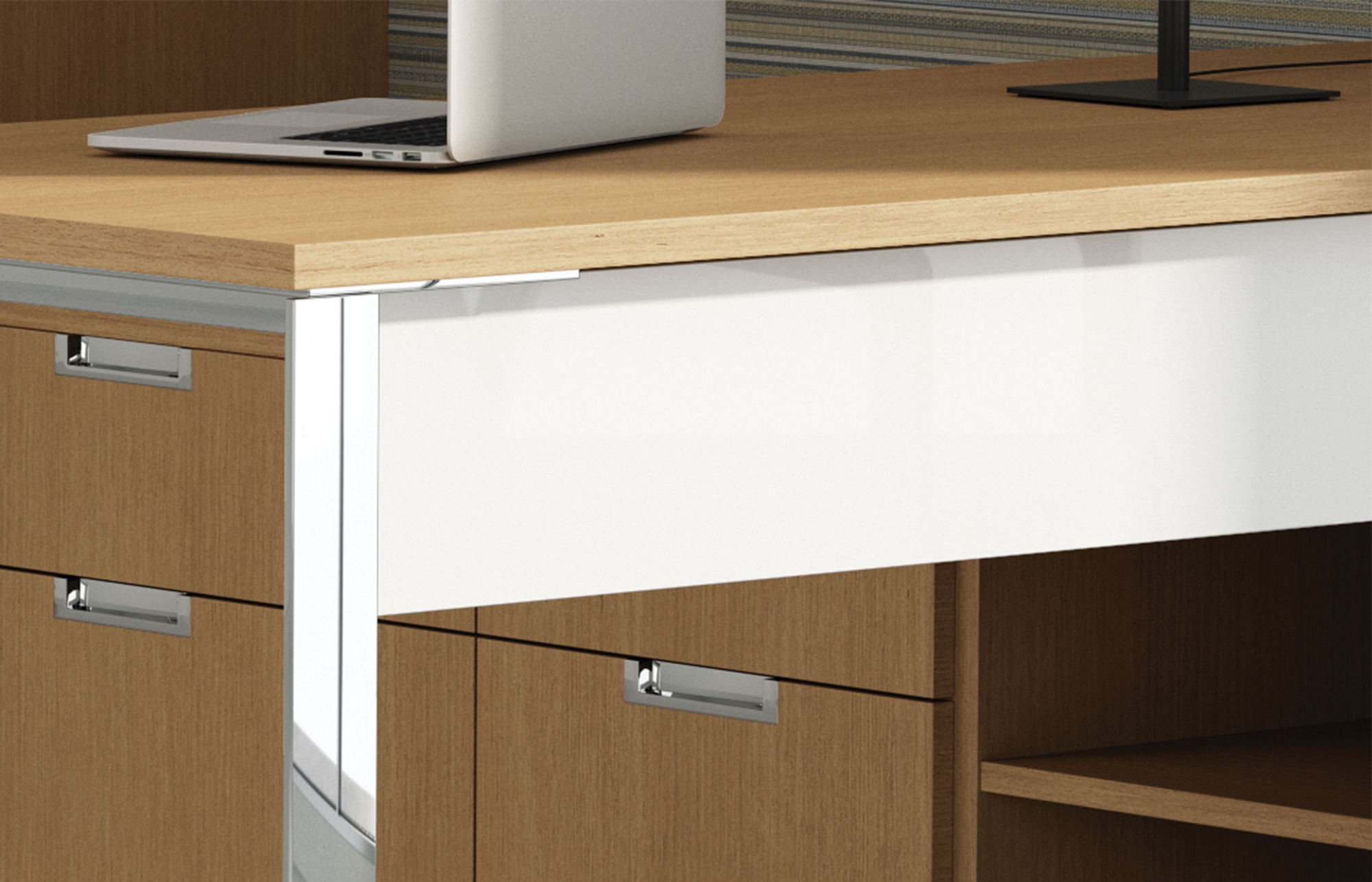 Indiana Furniture Canvas-Gesso HGAModesty White