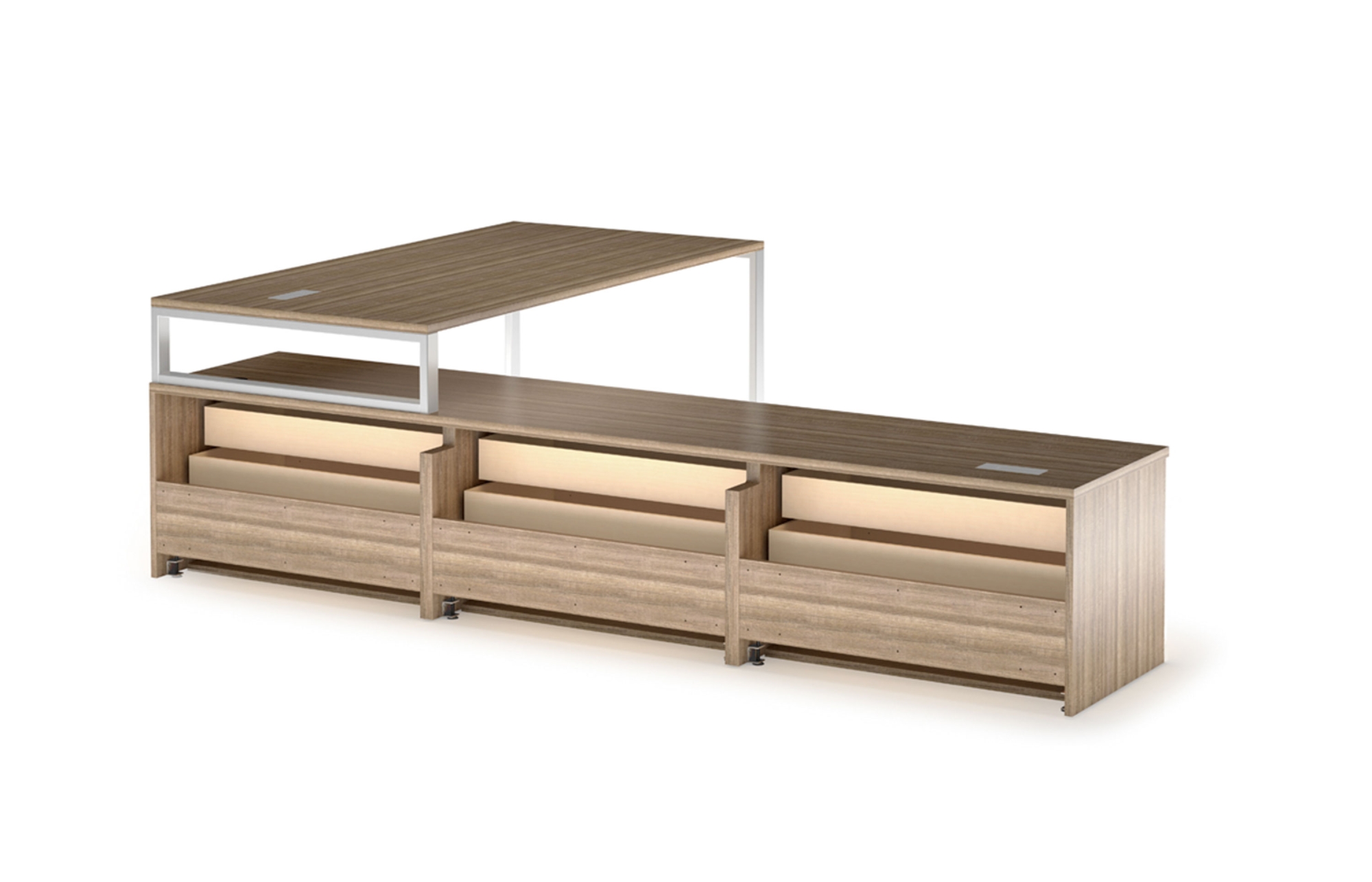 Indiana Furniture Canvas Gesso BackWireManagement