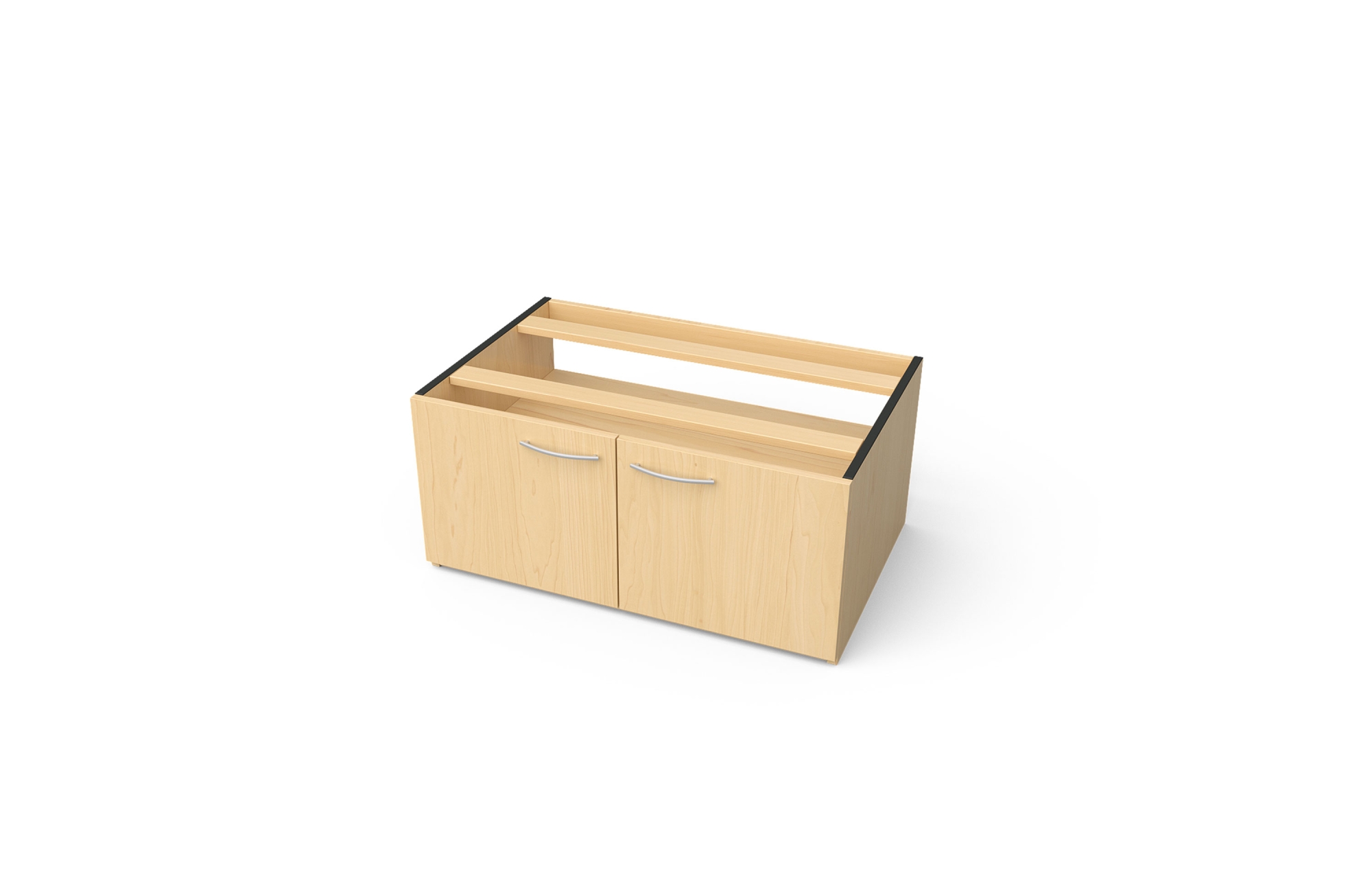 Low Modular Pedestal with Door Bookcase (66-2030L21DB, 66-2036L21DB, 66-2430L21DB, 66-2436L21DB)