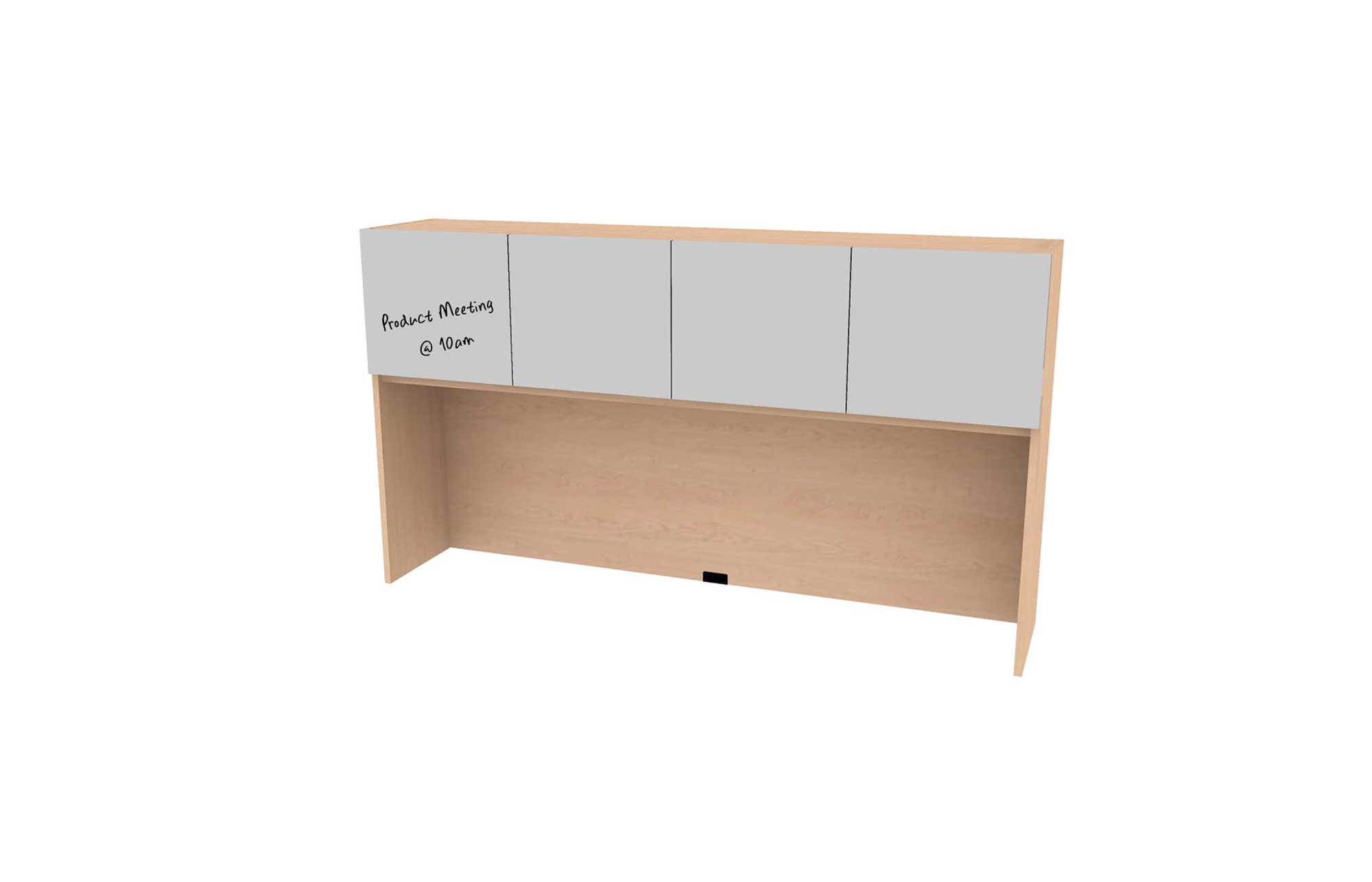 Surface Mount Hutches with Dry Erase Doors (66-1530HU, 66-1536HU, 66-1542HU, 66-1548HU, 66-1554HU, 66-1560HU, 66-1566HU, 66-1572HU, 66-1578HU, 66-1584HU, 66-1590HU, 66-1596HU; with 1-DEB)