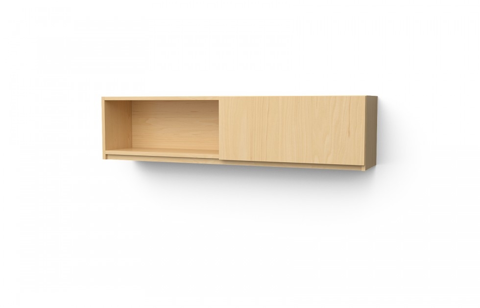 Wall Mount Hutches with Sliding Door (66-1560SWD, 66-1566SWD, 66-1572SWD, 66-1578SWD, 66-1584SWD, 66-1590SWD, 66-1596SWD)