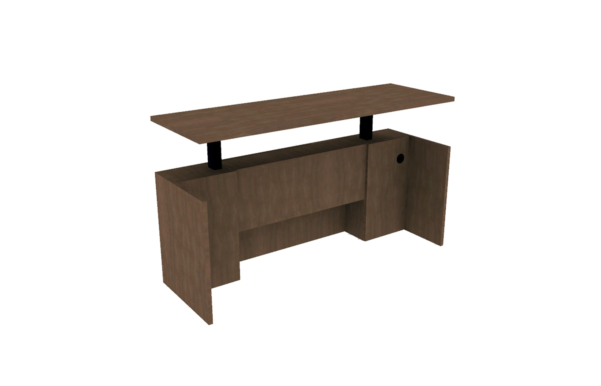 Veneer Height Adjustable Credenza Shell