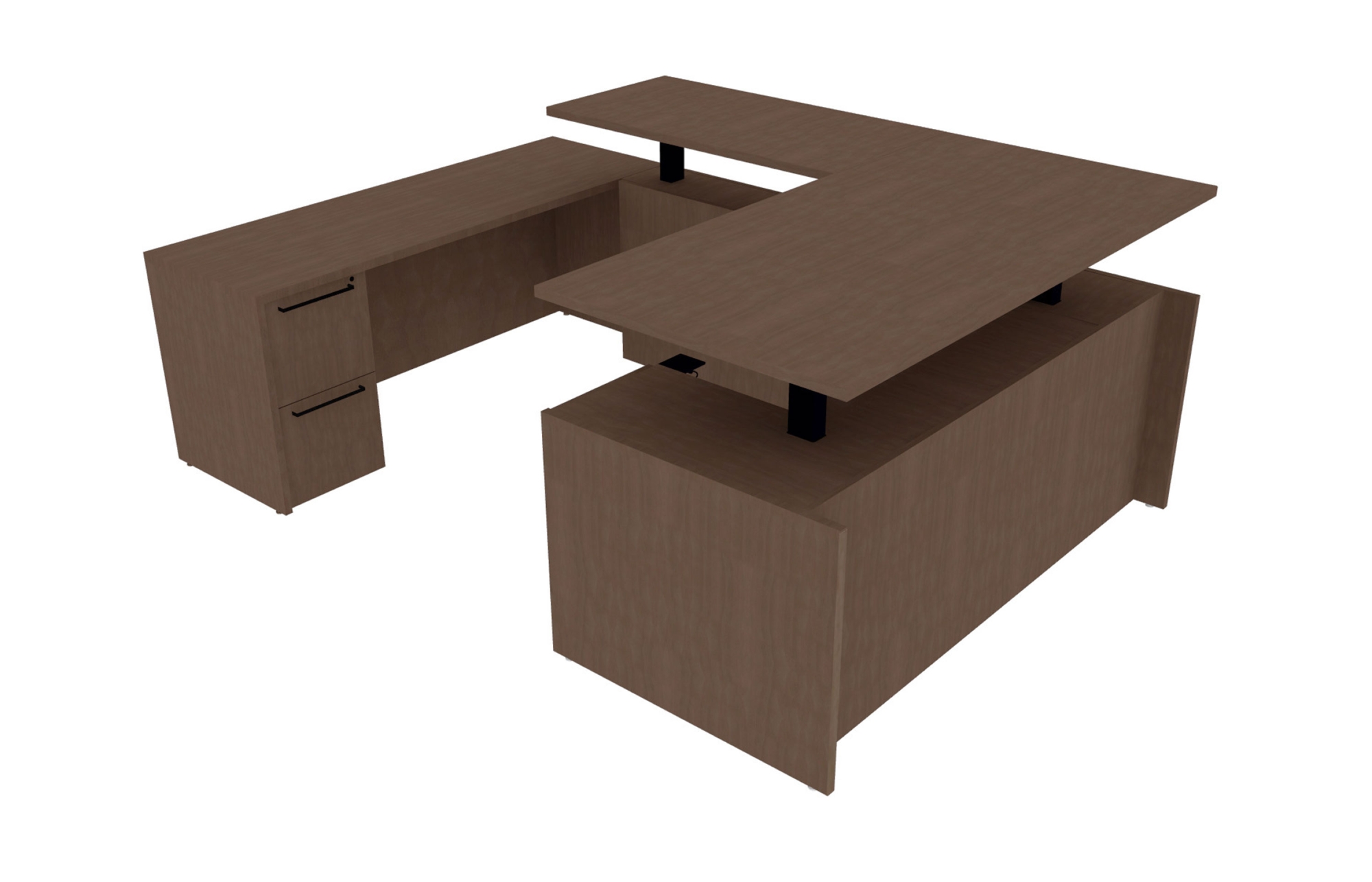 Veneer Height Adjustable U-Unit