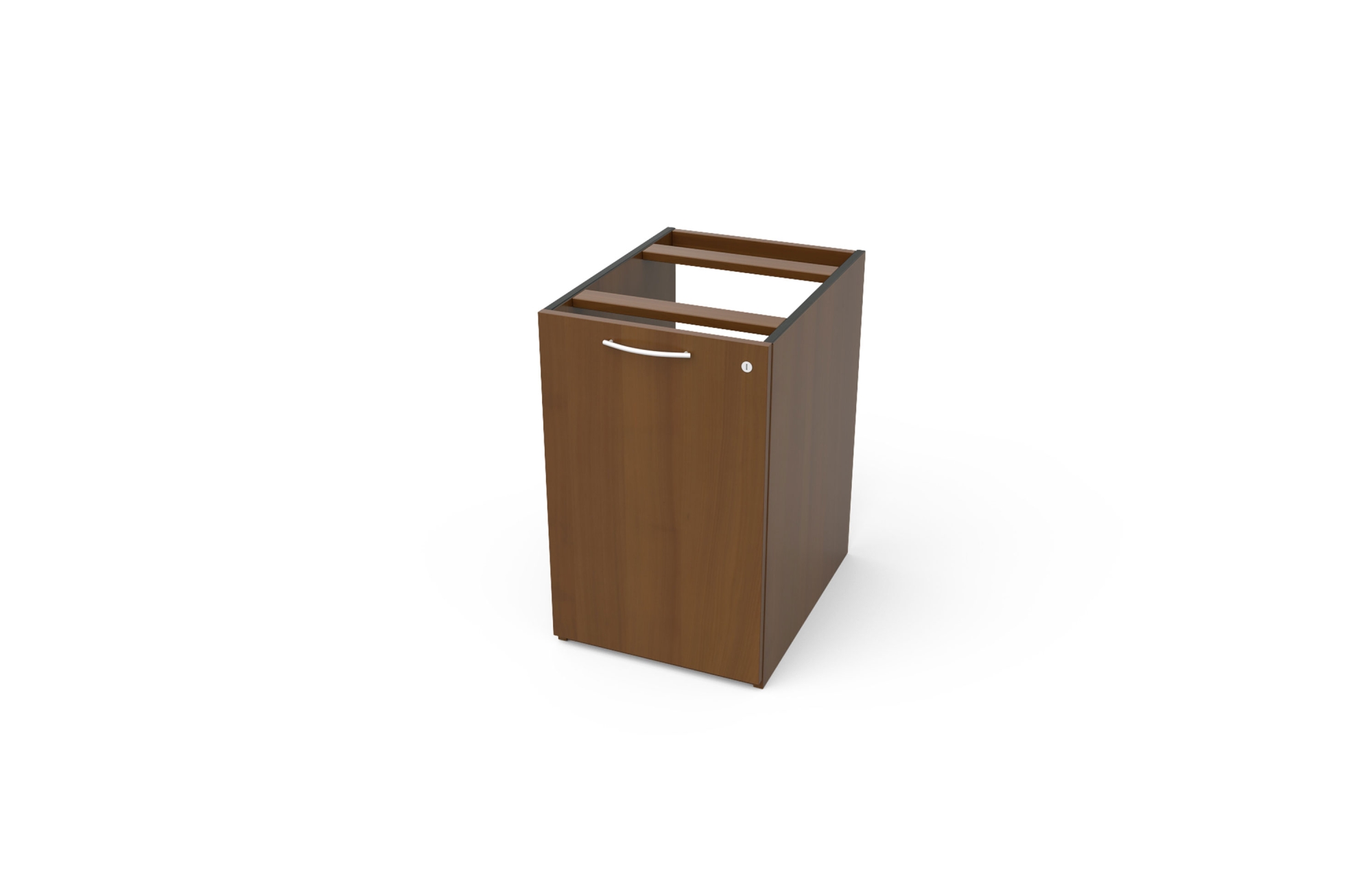 Modular Pedestal with Door Bookcase