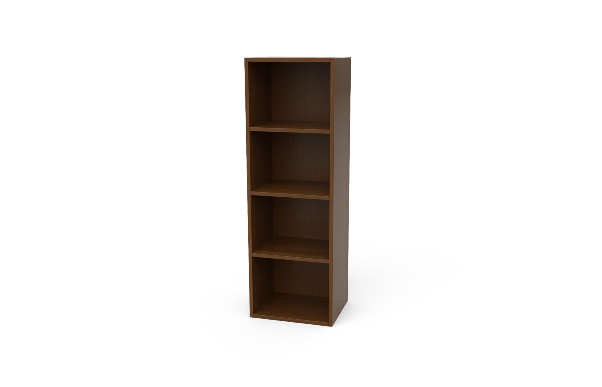 Tall Surface Mount Open Bookcase Tower