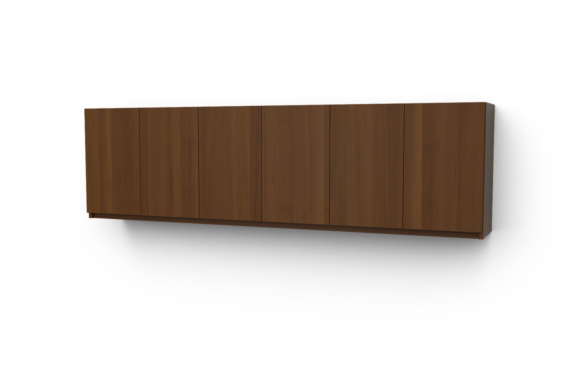 102" Tall Wall Mount Hutch with Doors