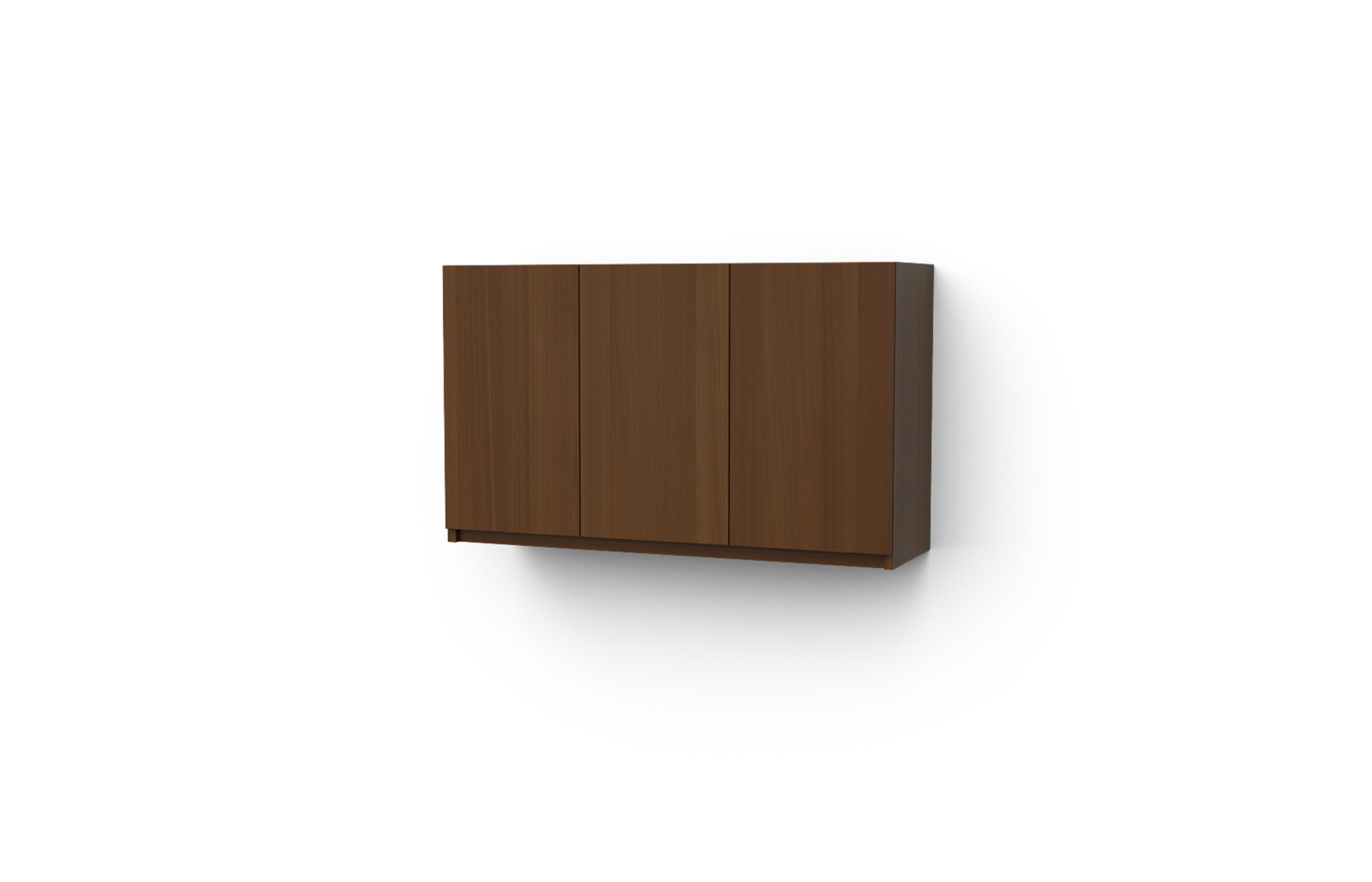 48" Tall Wall Mount Hutch with Doors