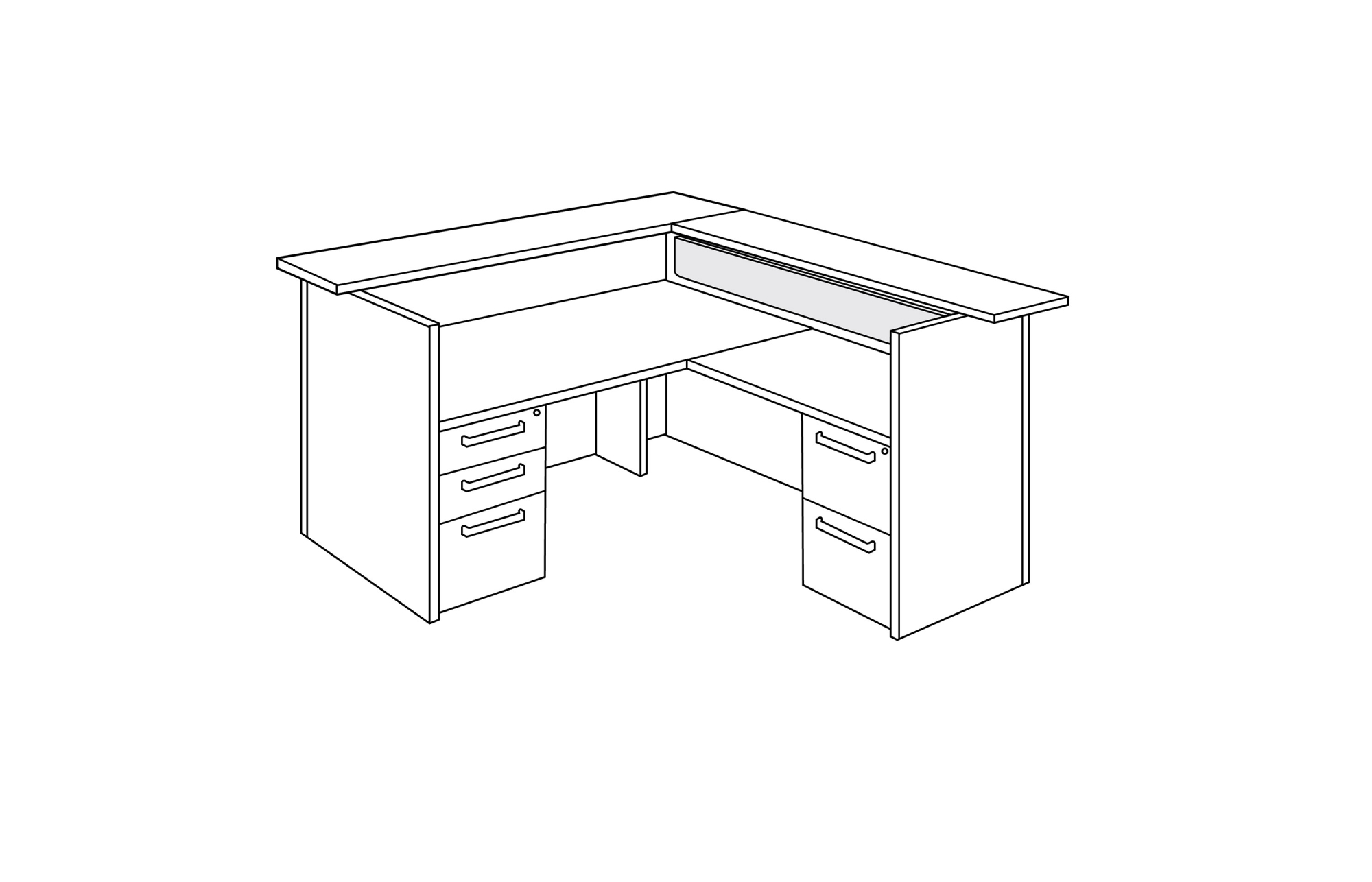 Canvas Reception Typical 645 Indiana Furniture